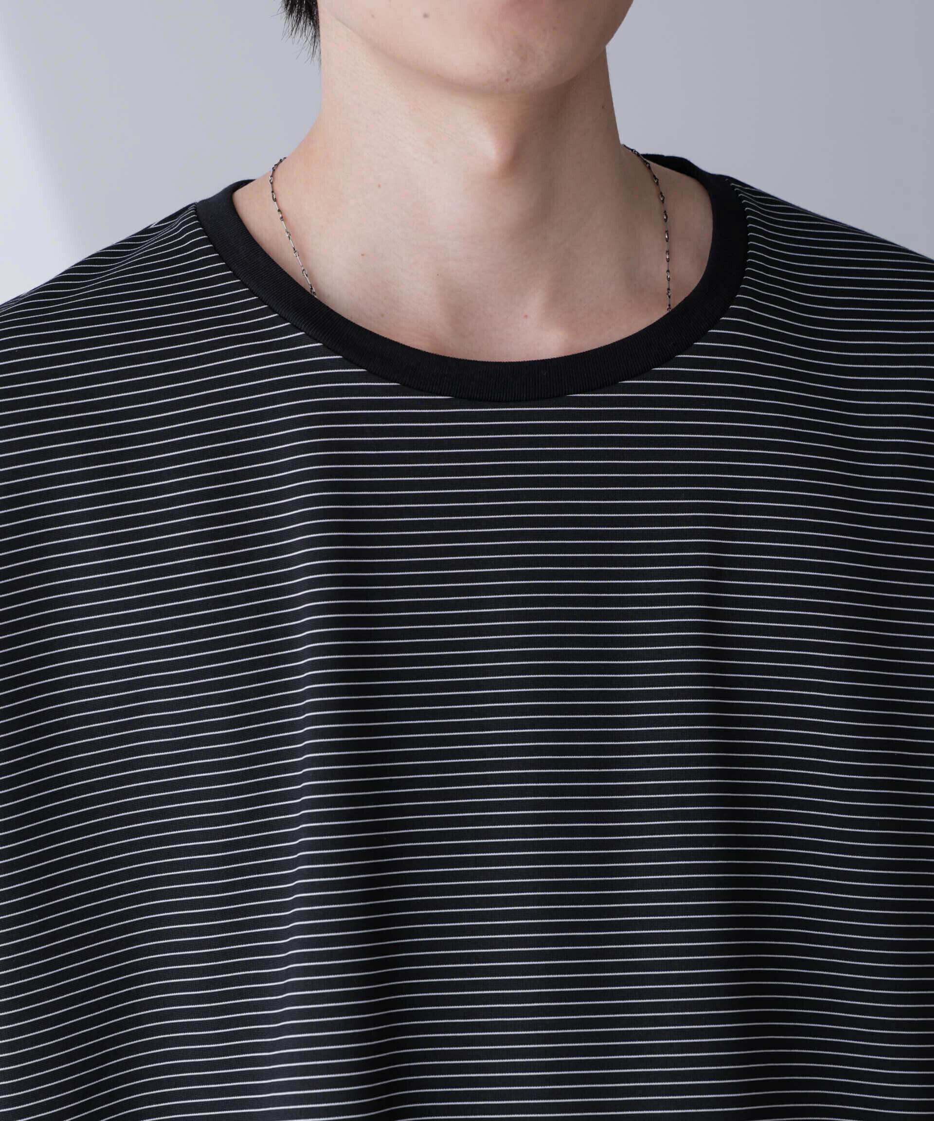 nano･universe「ビッグシルエットボーダーTシャツ 半袖」|Tシャツ・カットソー|