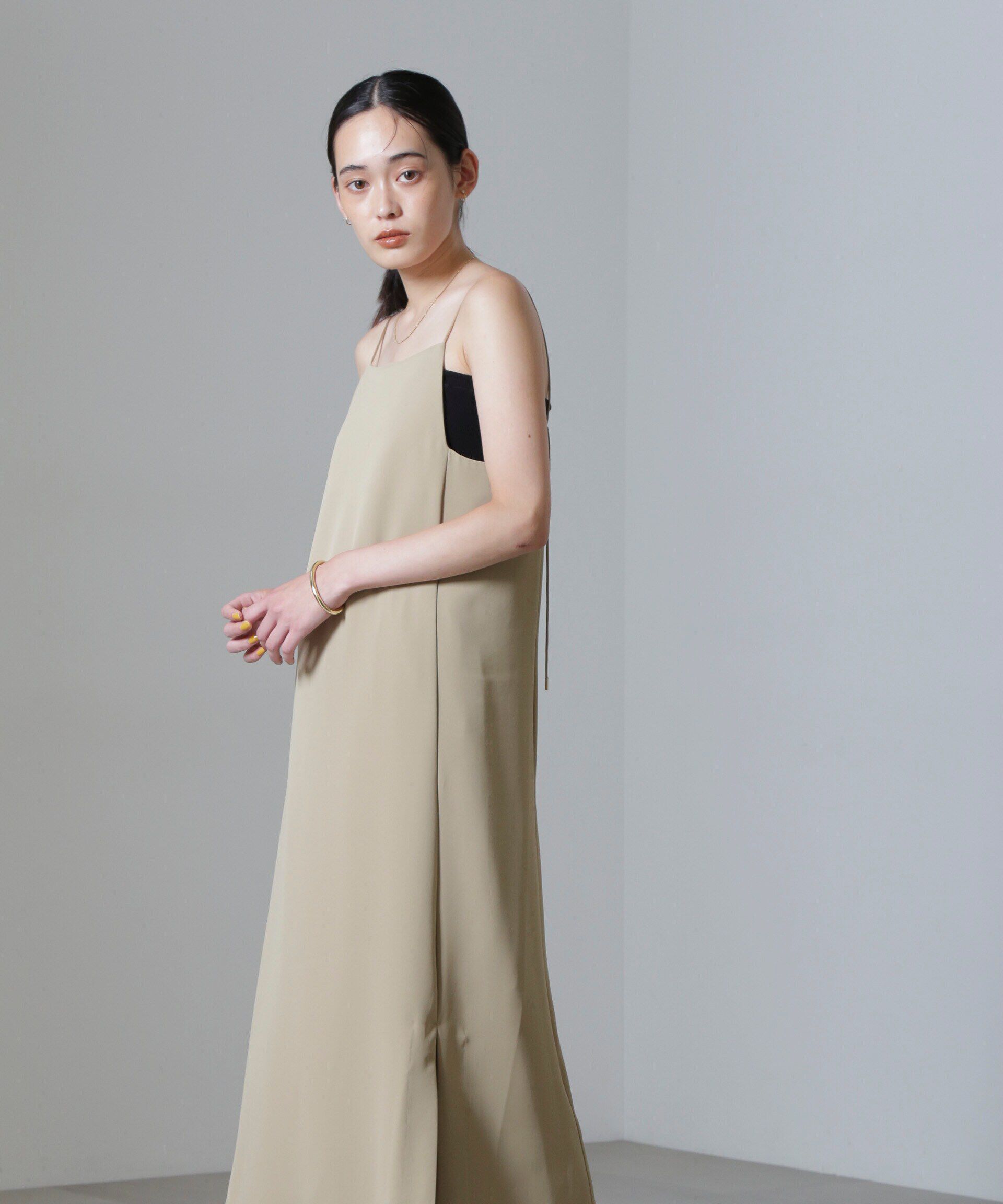 nano･universe「スクエアネックキャミワンピース(セットアップ可)」|ワンピース|