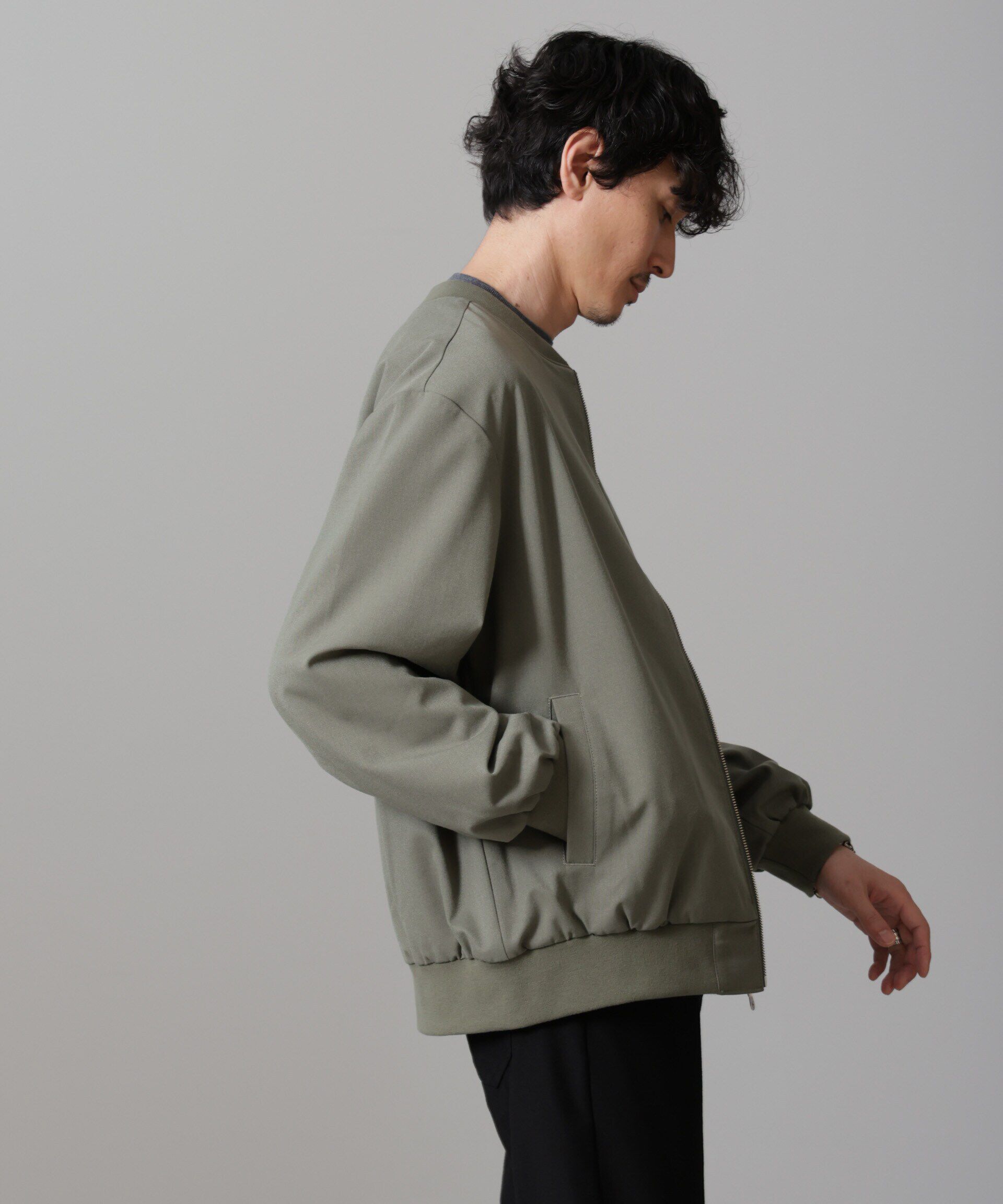 nano･universe「TRインタックMA-1 24AW」|ブルゾン・スタジャン|