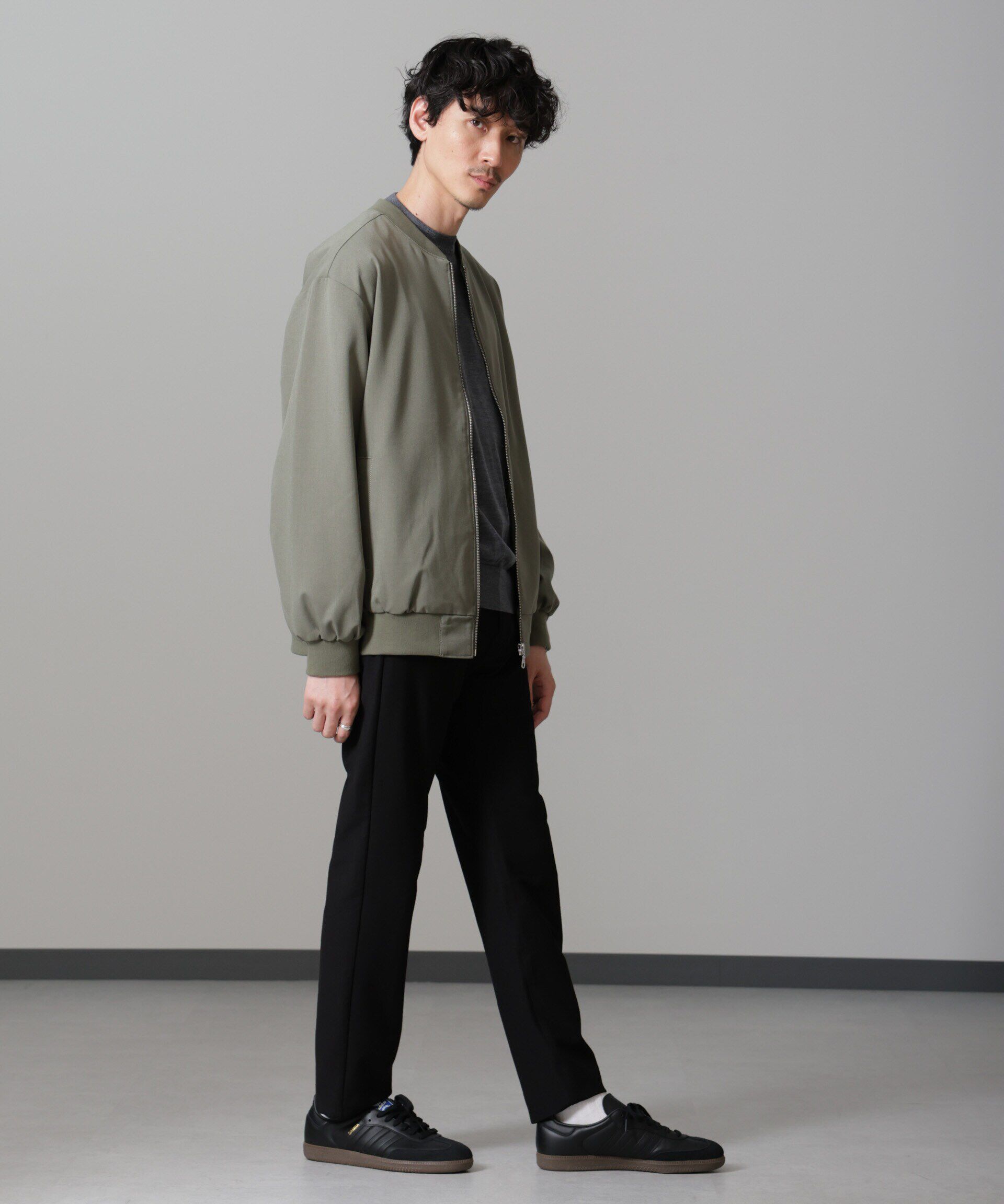 nano･universe「TRインタックMA-1 24AW」|ブルゾン・スタジャン|