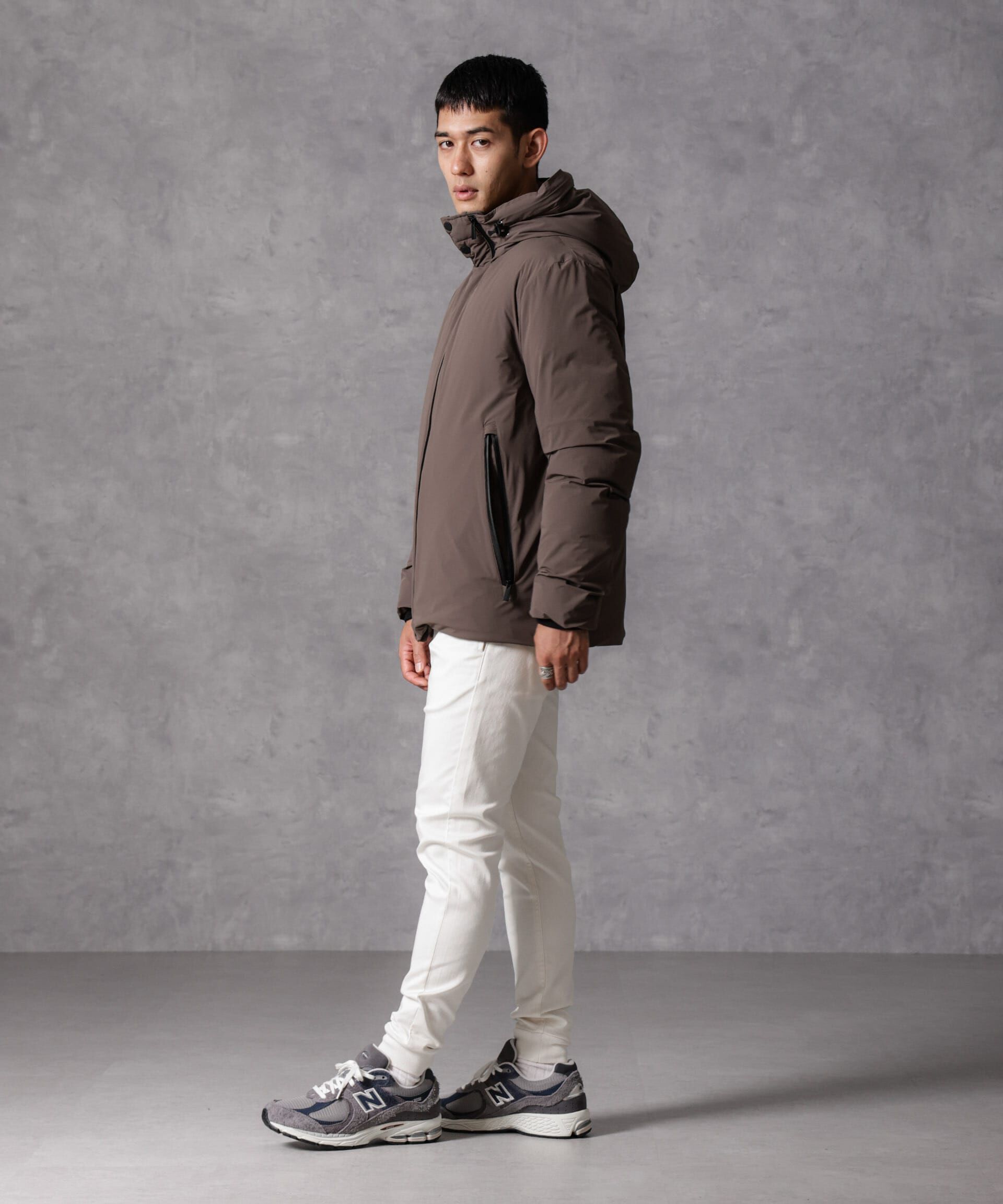 nano･universe「「西川ダウン(R)」スポーティーフードダウン」|ダウン|