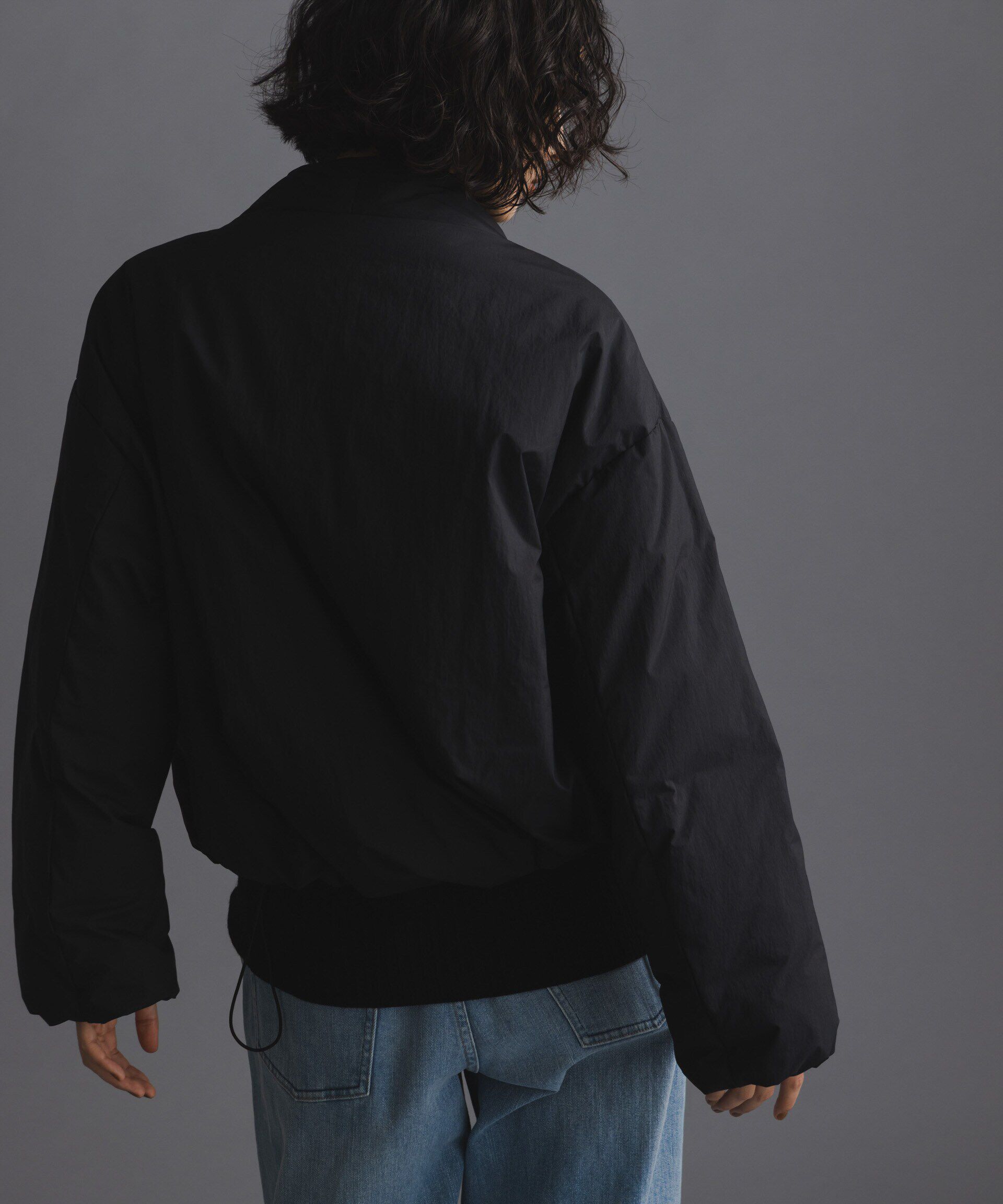 nano･universe「「西川ダウン(R)」ハイネックショートジャケット」|ダウン|