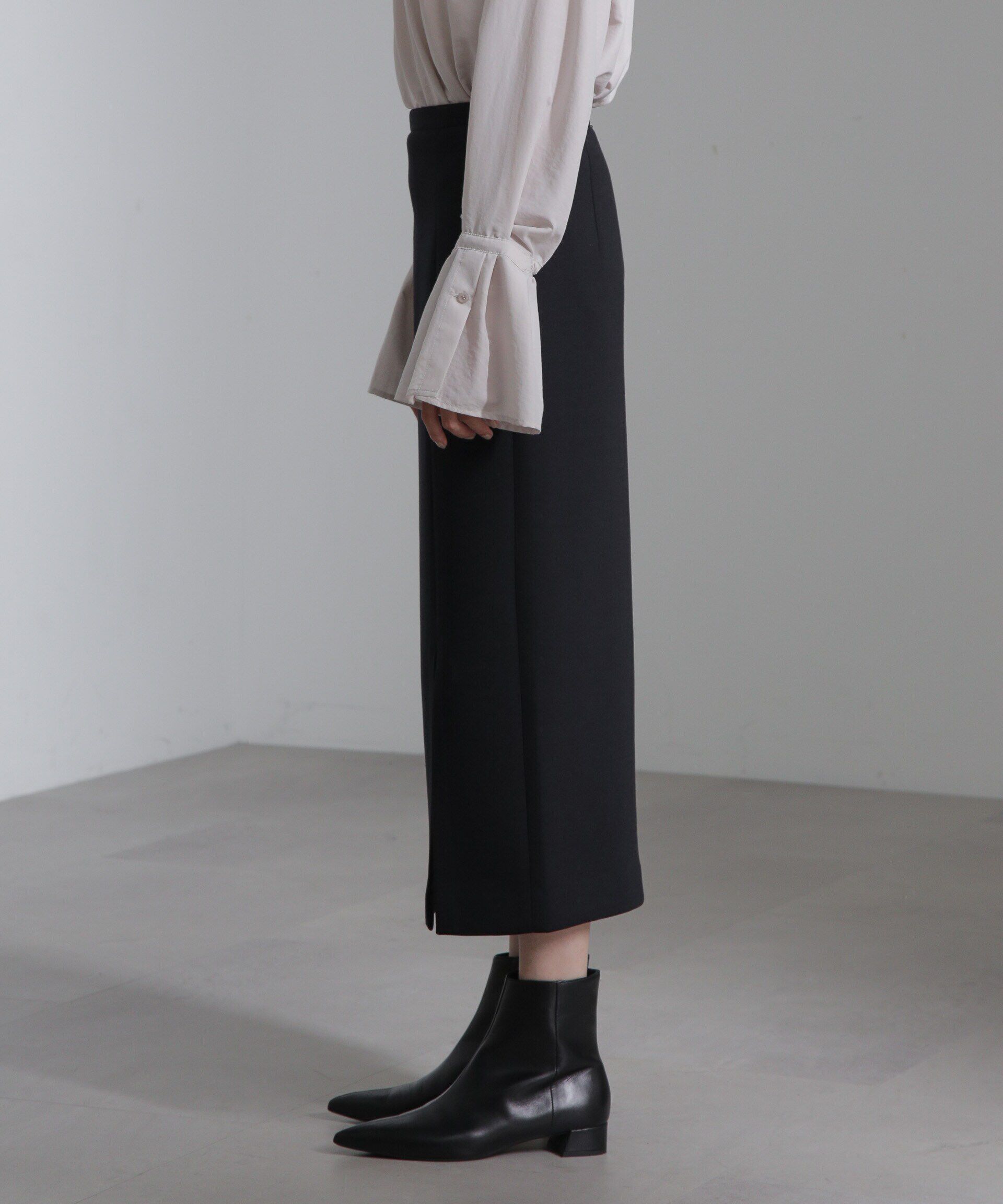 nano･universe「ダンボールIラインスカート(セットアップ可)」|スカート|