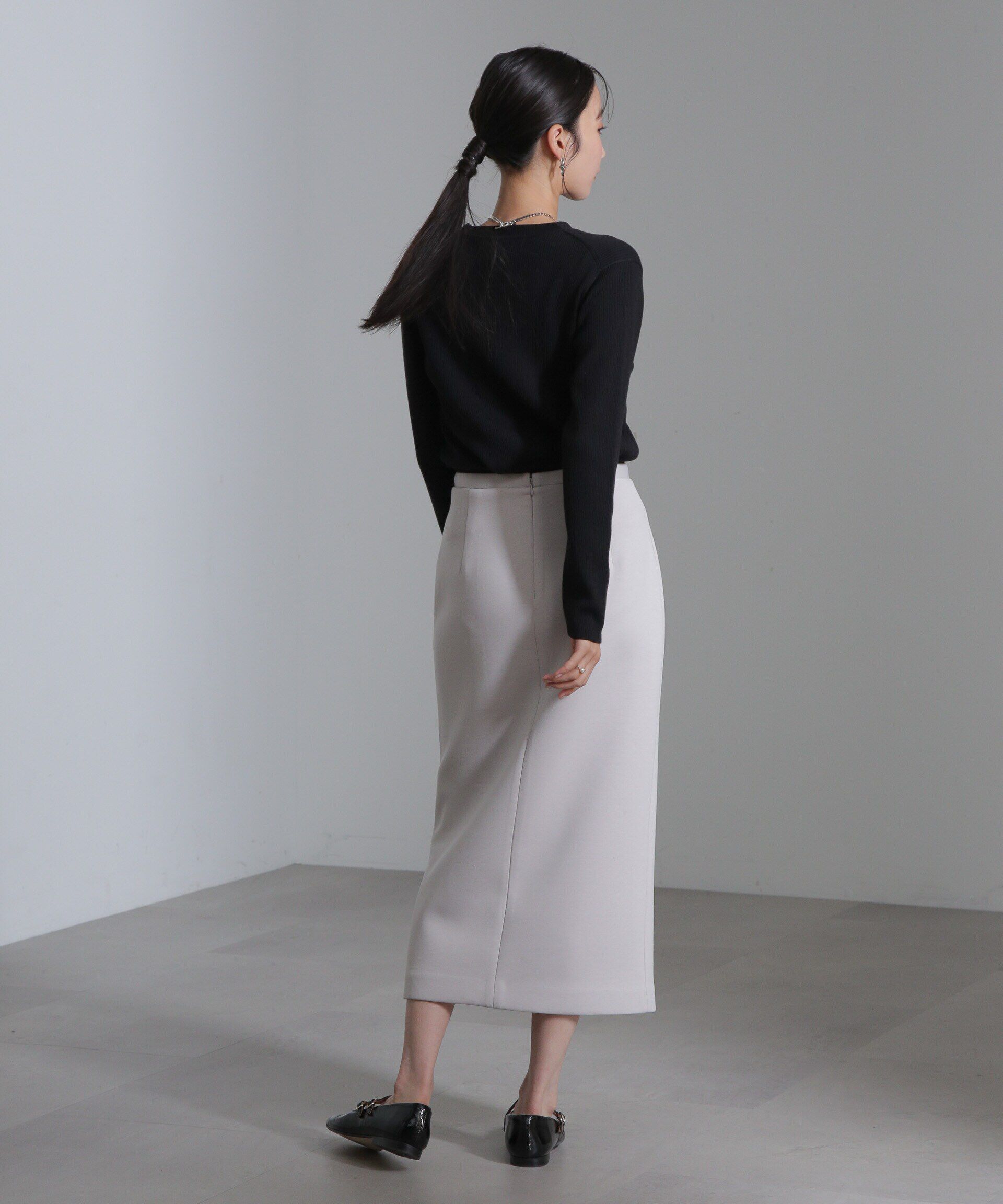 nano･universe「ダンボールIラインスカート(セットアップ可)」|スカート|