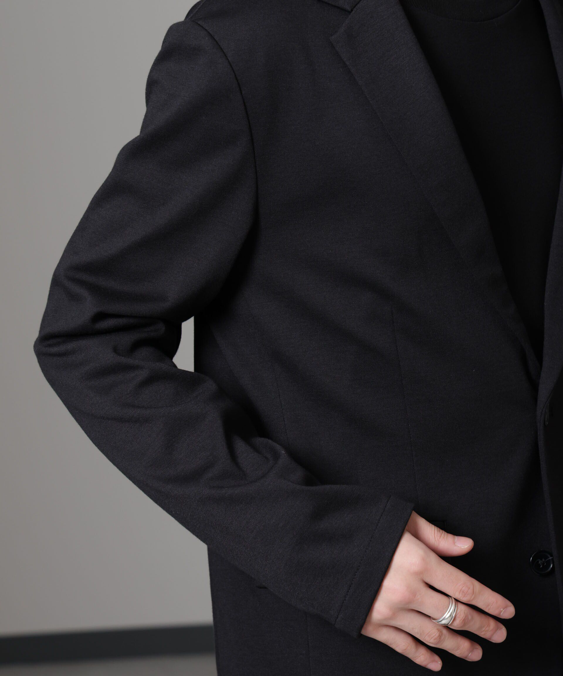 nano･universe「ストレッチカノコジャケット」|テーラードジャケット|