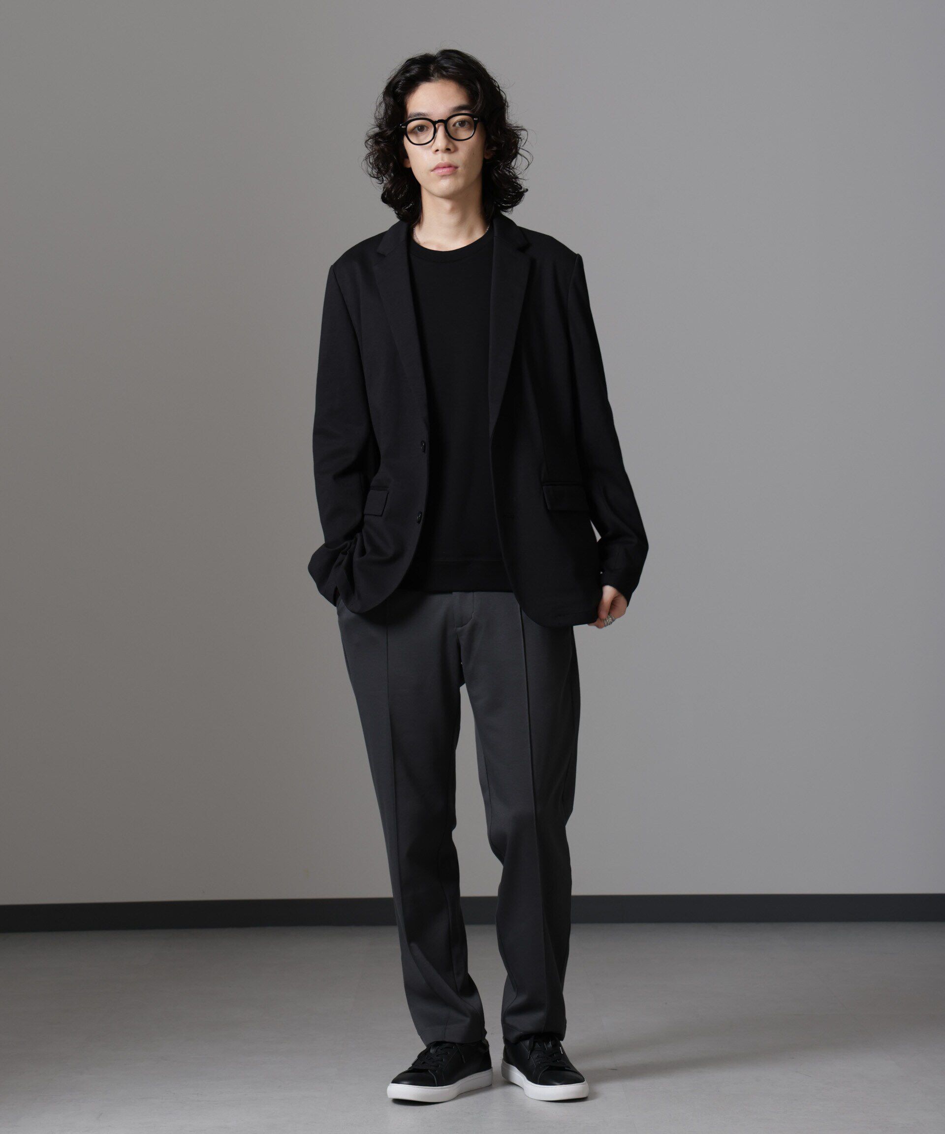 nano･universe「ストレッチカノコジャケット」|テーラードジャケット|