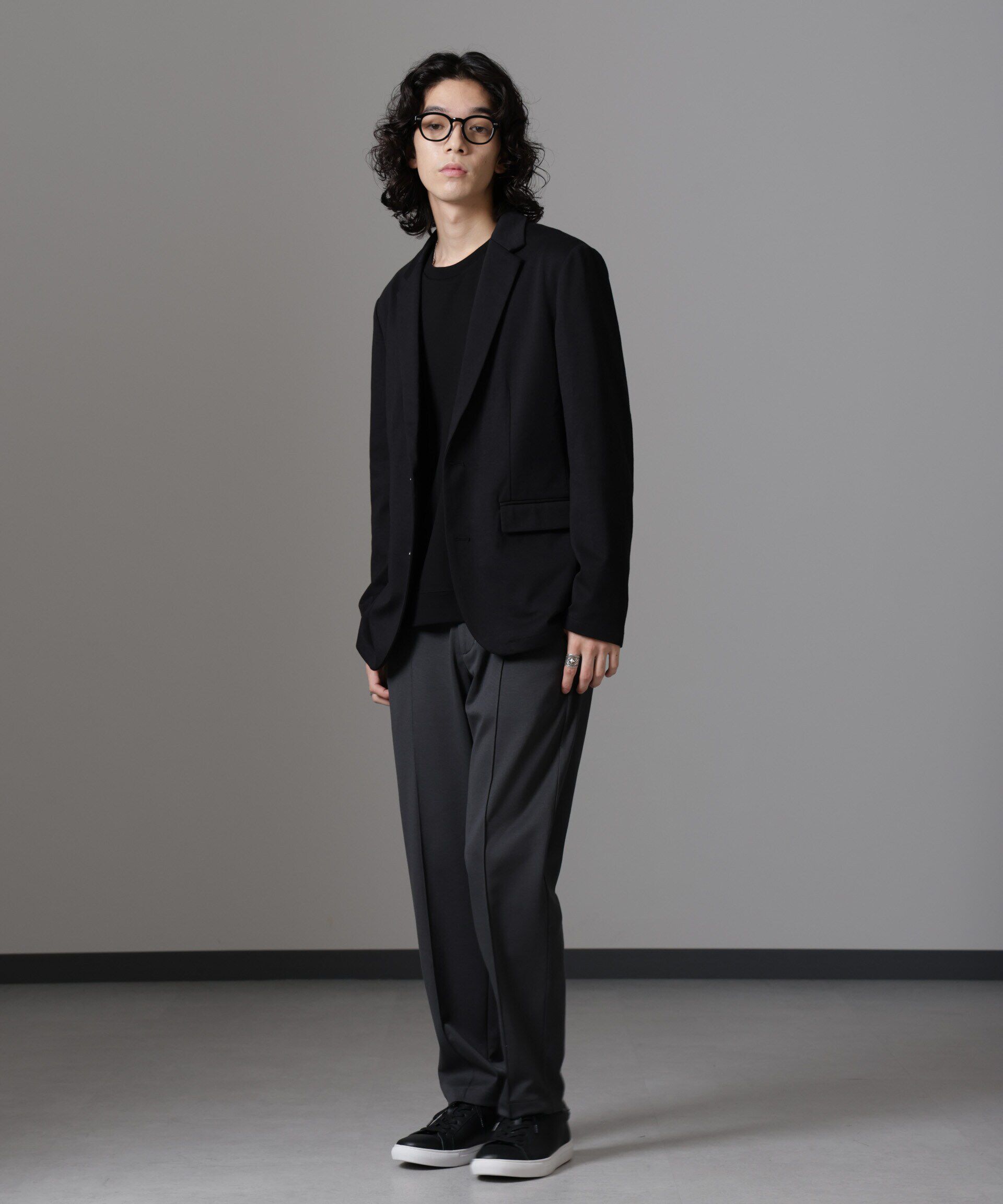 nano･universe「ストレッチカノコジャケット」|テーラードジャケット|