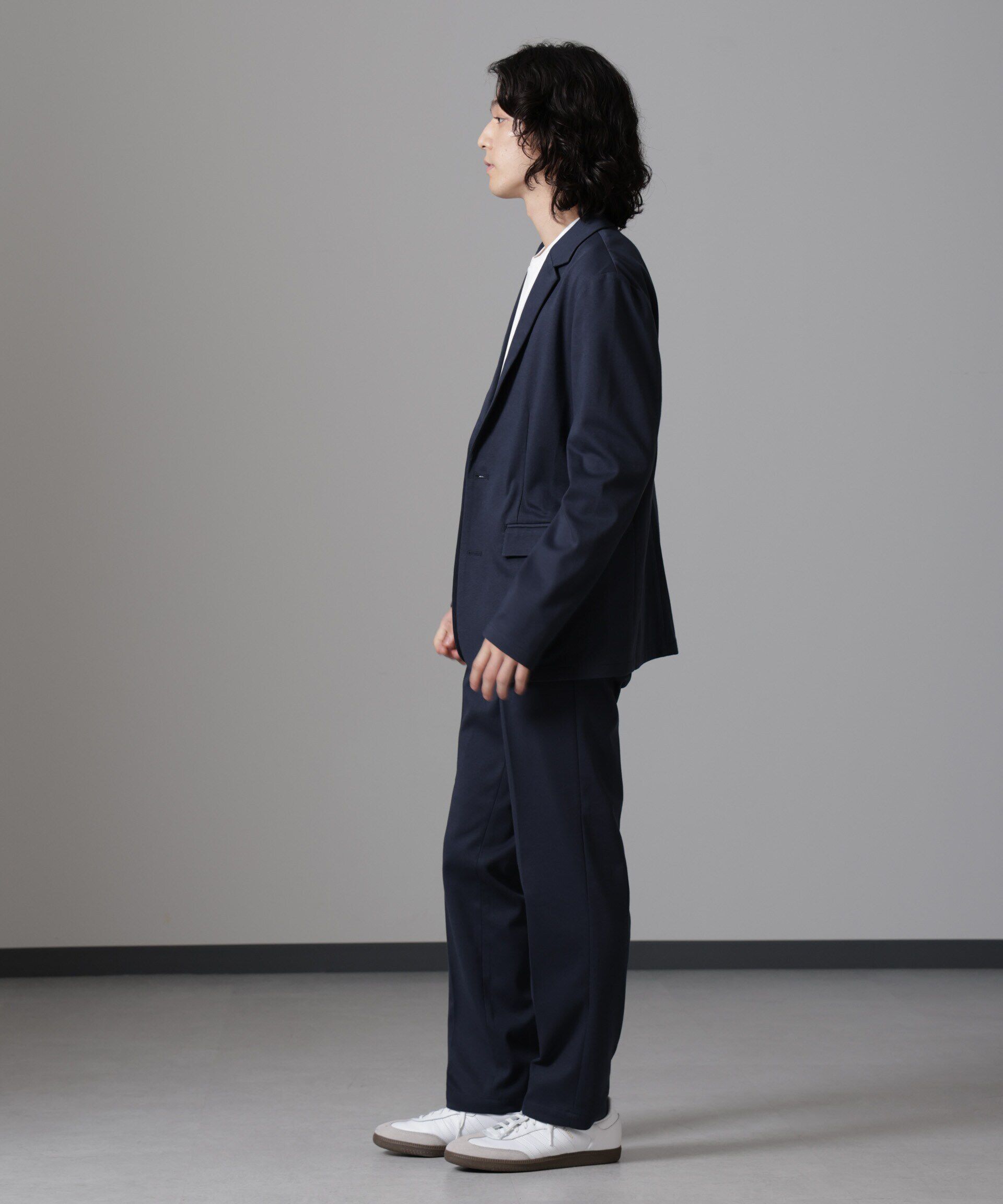 nano･universe「ストレッチカノコジャケット」|テーラードジャケット|