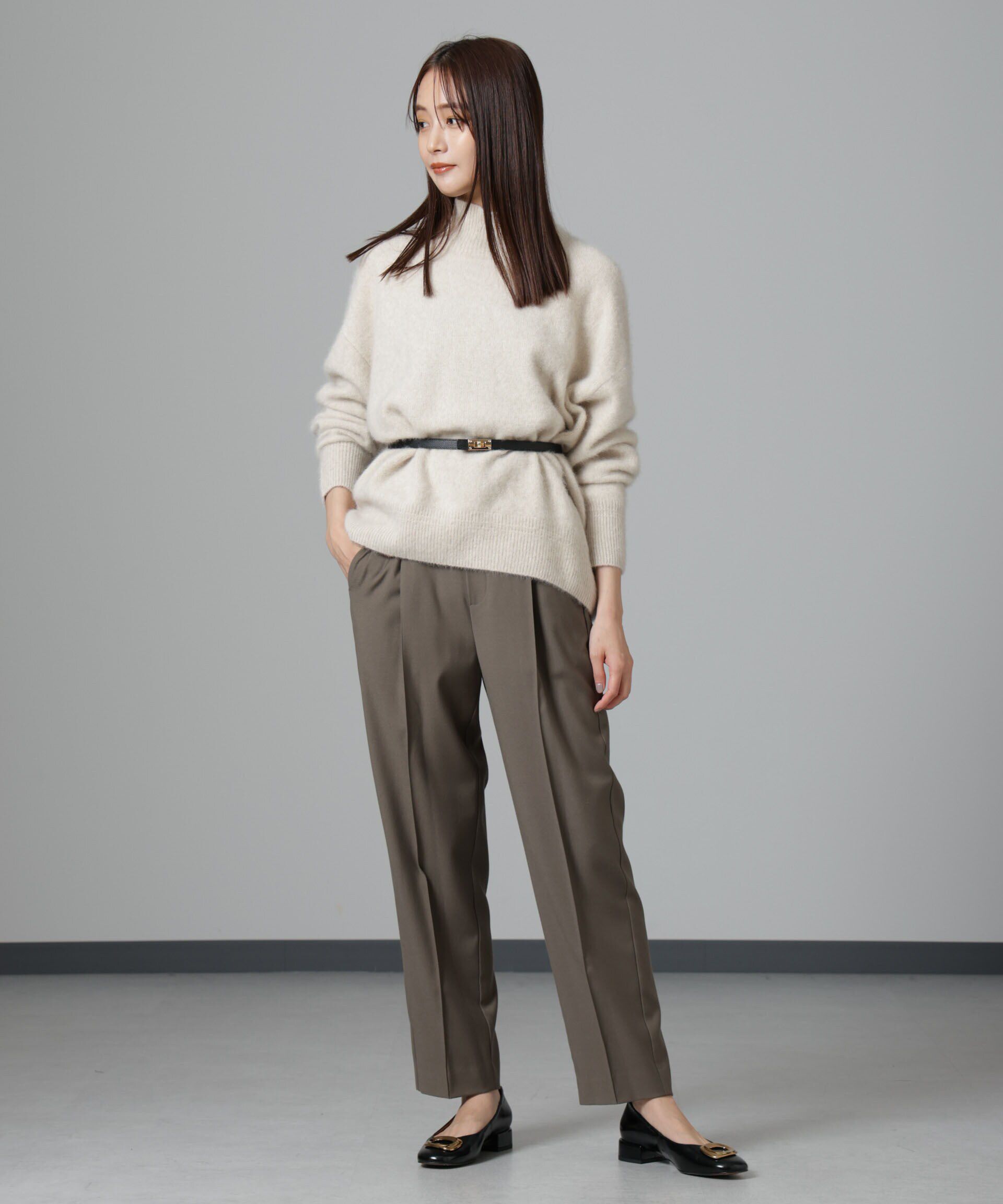 nano･universe「ウォッシャブルフォックスタートルネックプルオーバー」|ニット・セーター|