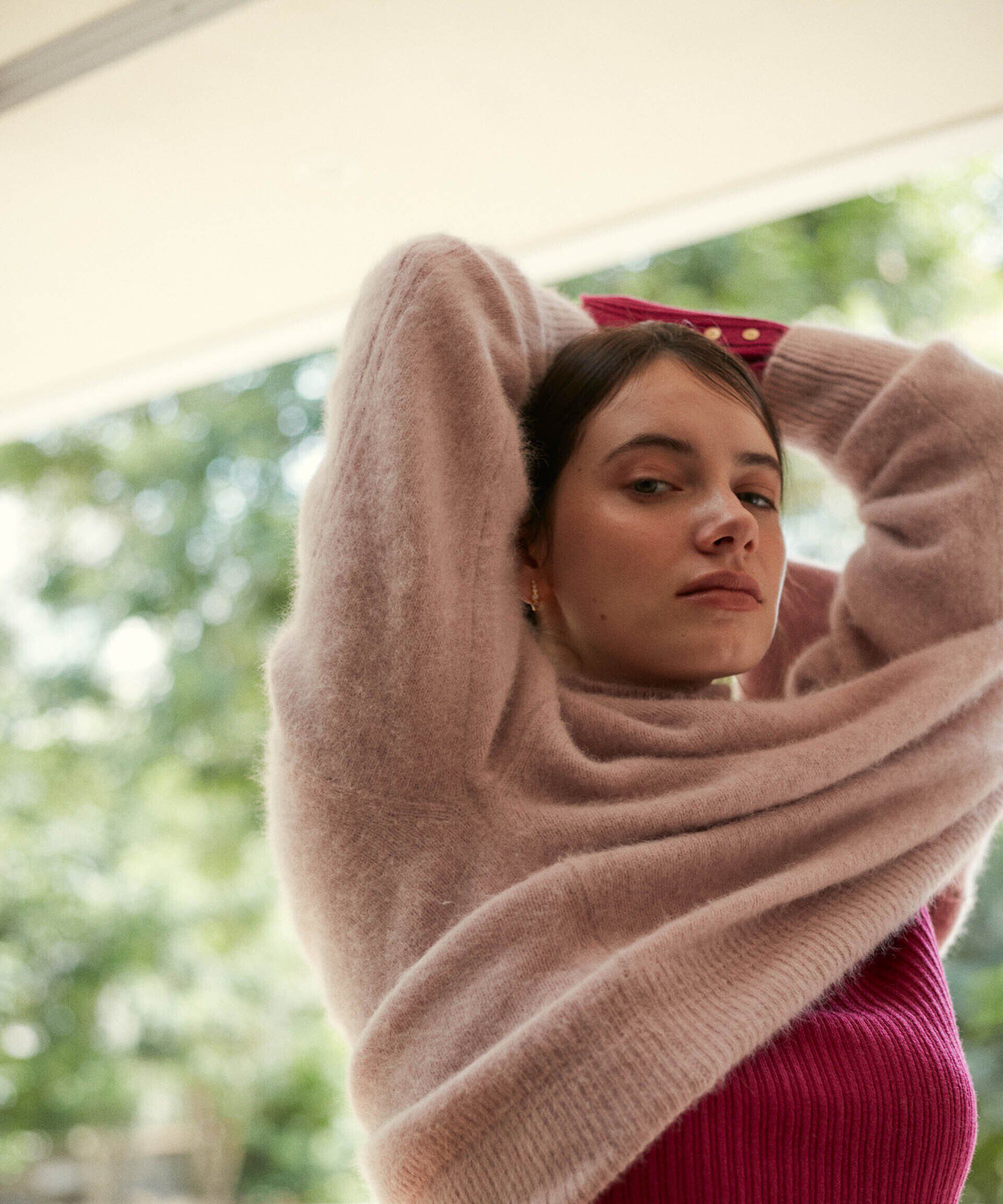 nano･universe「ウォッシャブルフォックスタートルネックプルオーバー」|ニット・セーター|