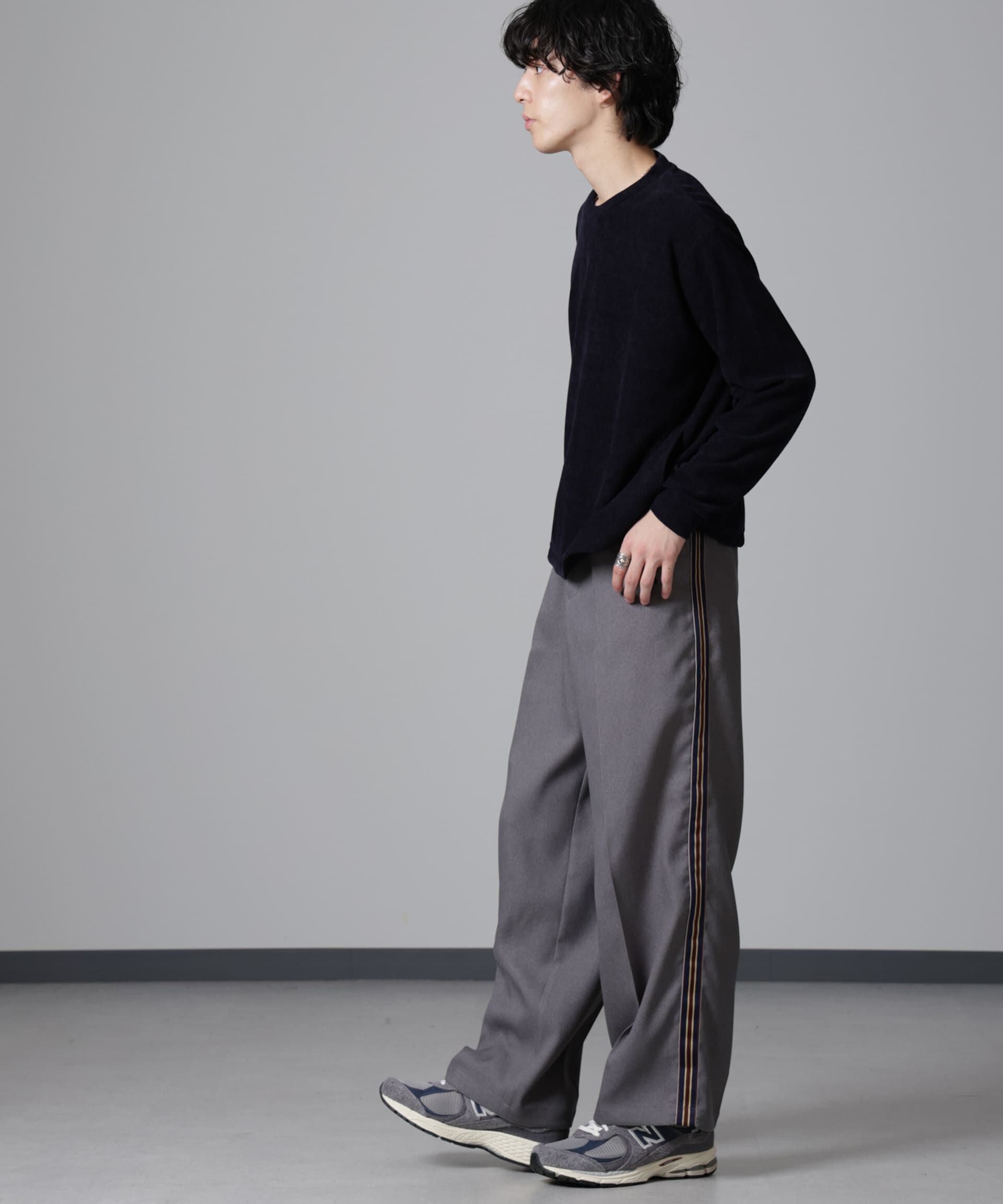 nano･universe「モールライクドローコードプルオーバー 長袖」|Tシャツ・カットソー|