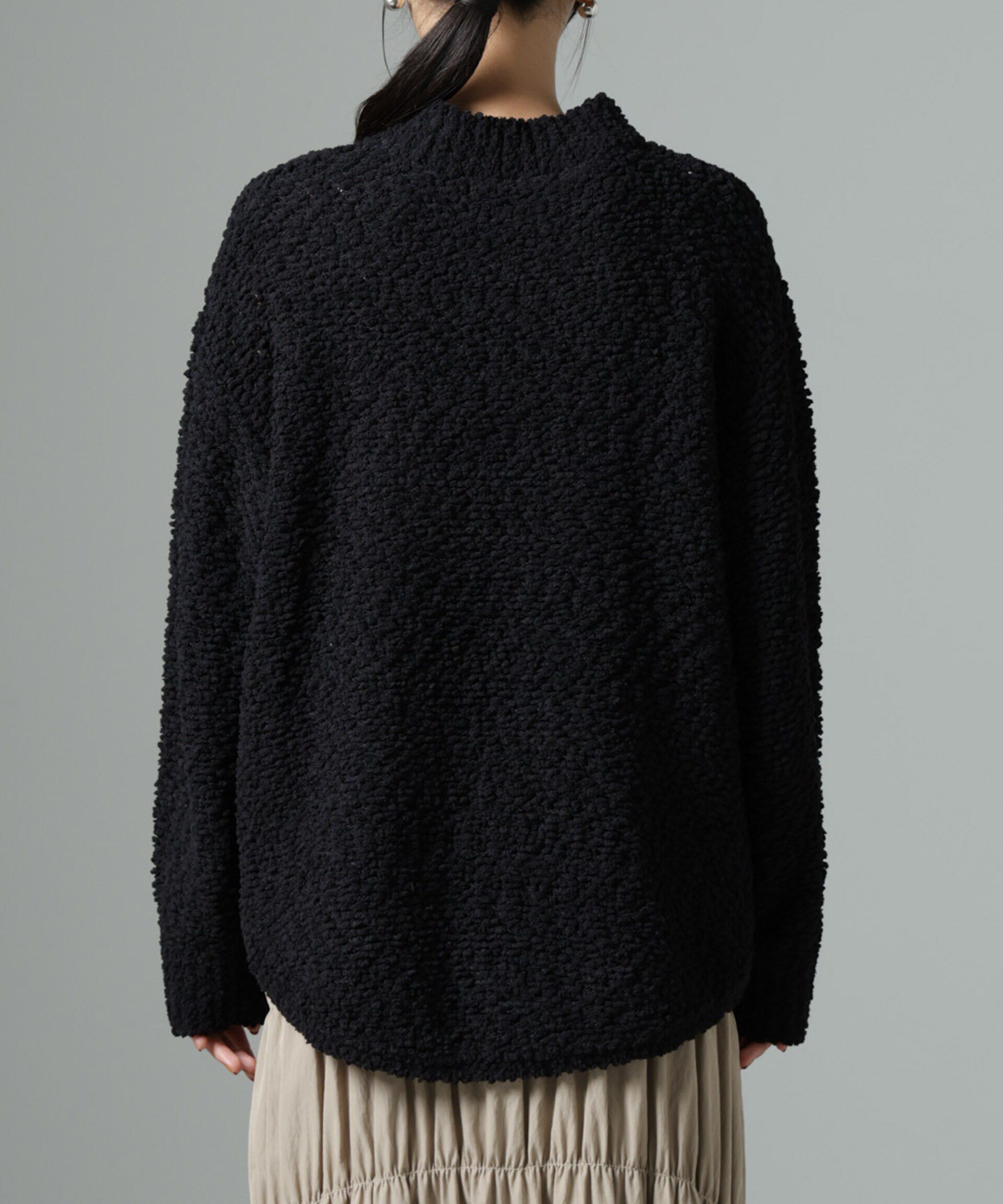 nano･universe「スラブテープボトルネックニット」|ニット・セーター|