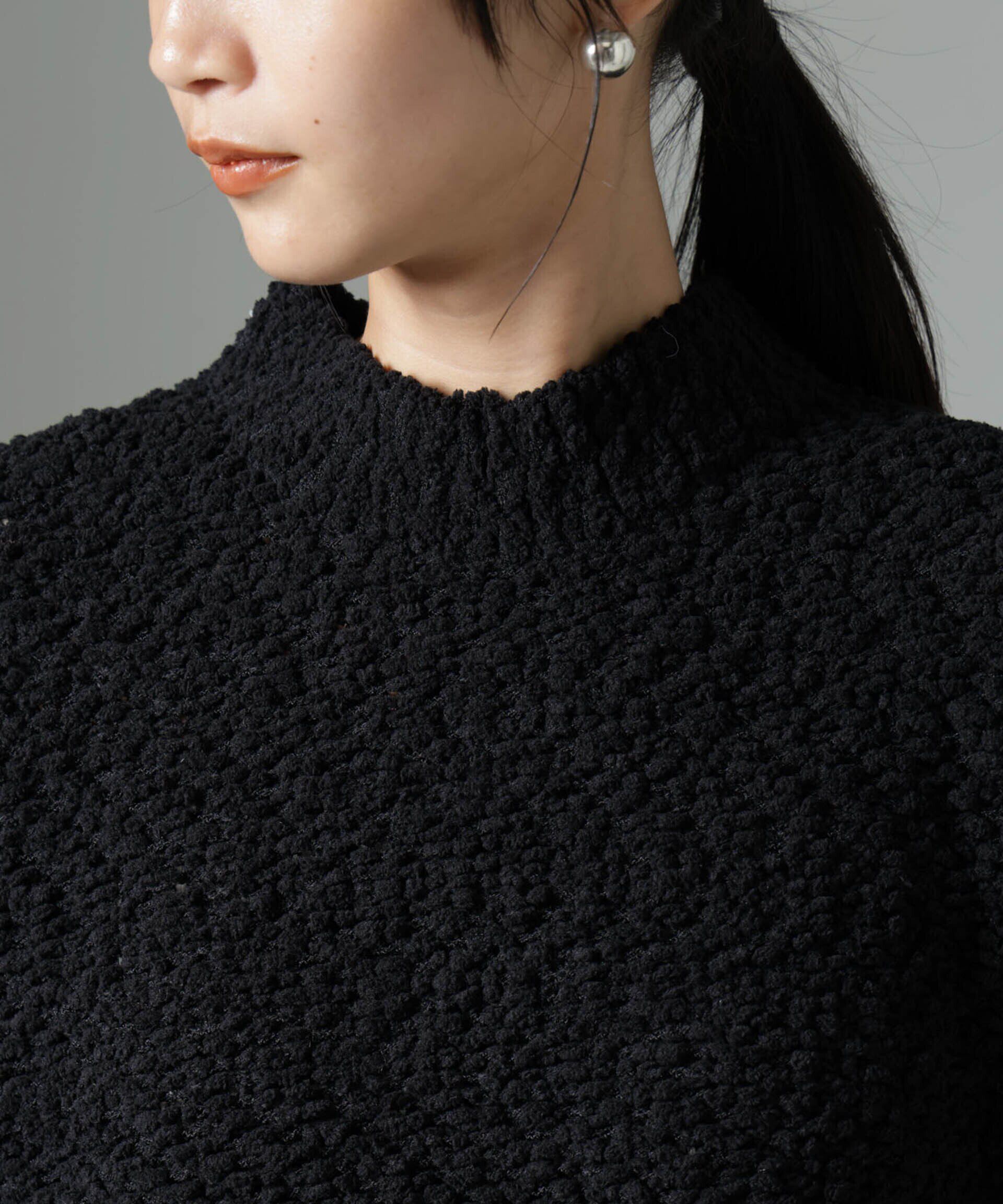 nano･universe「スラブテープボトルネックニット」|ニット・セーター|