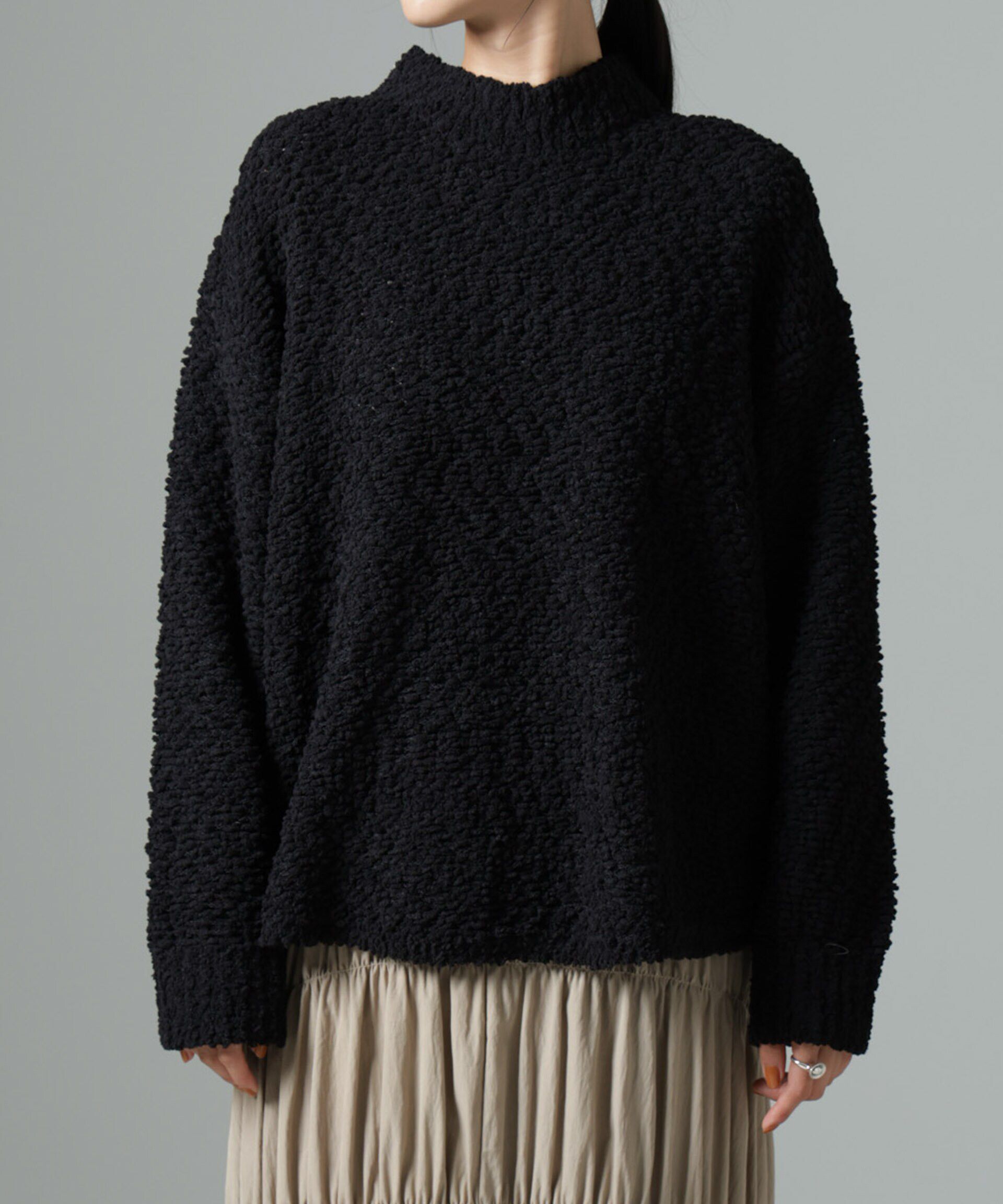 nano･universe「スラブテープボトルネックニット」|ニット・セーター|