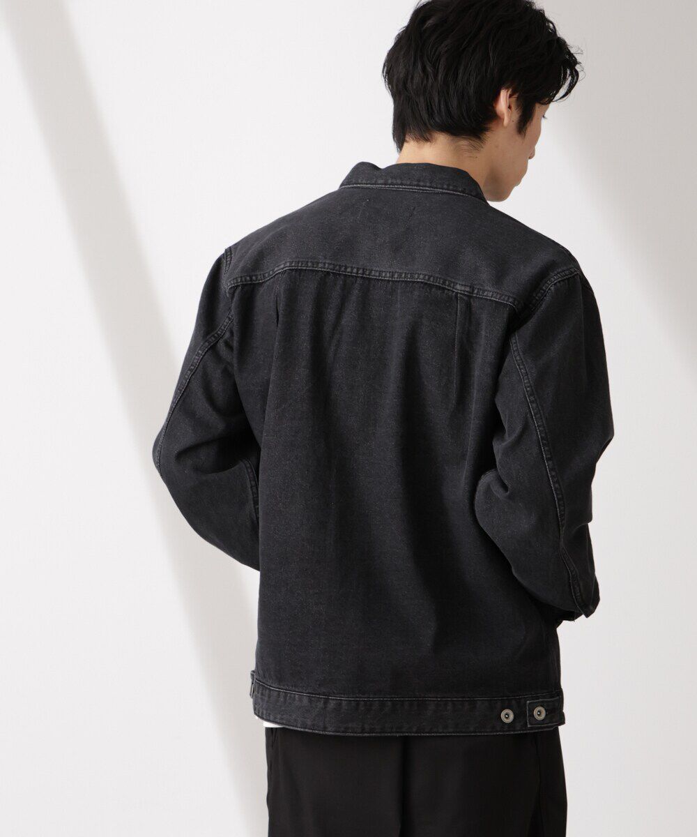 nano･universe「デニムブルゾン」|ブルゾン・スタジャン|