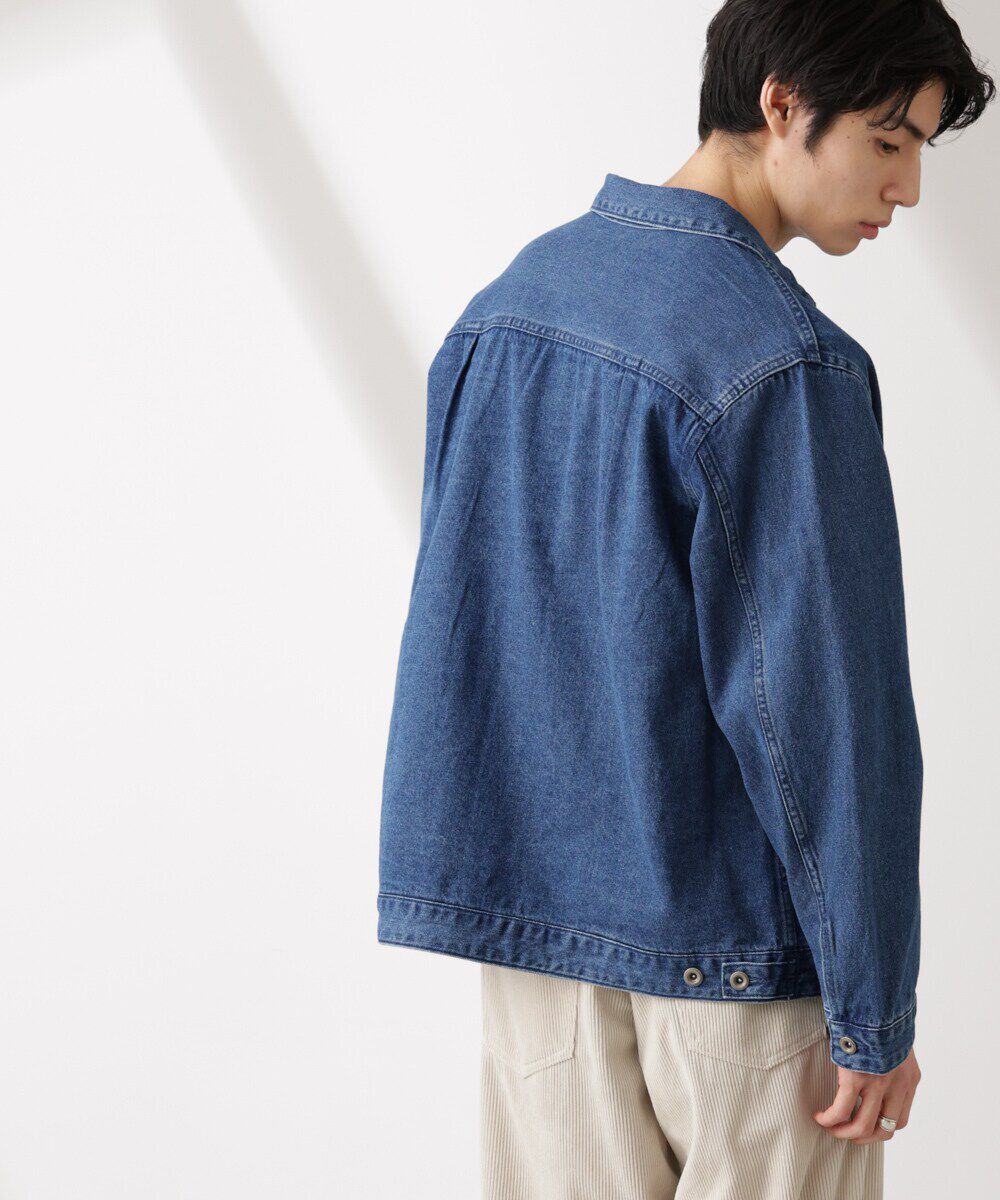nano･universe「デニムブルゾン」|ブルゾン・スタジャン|