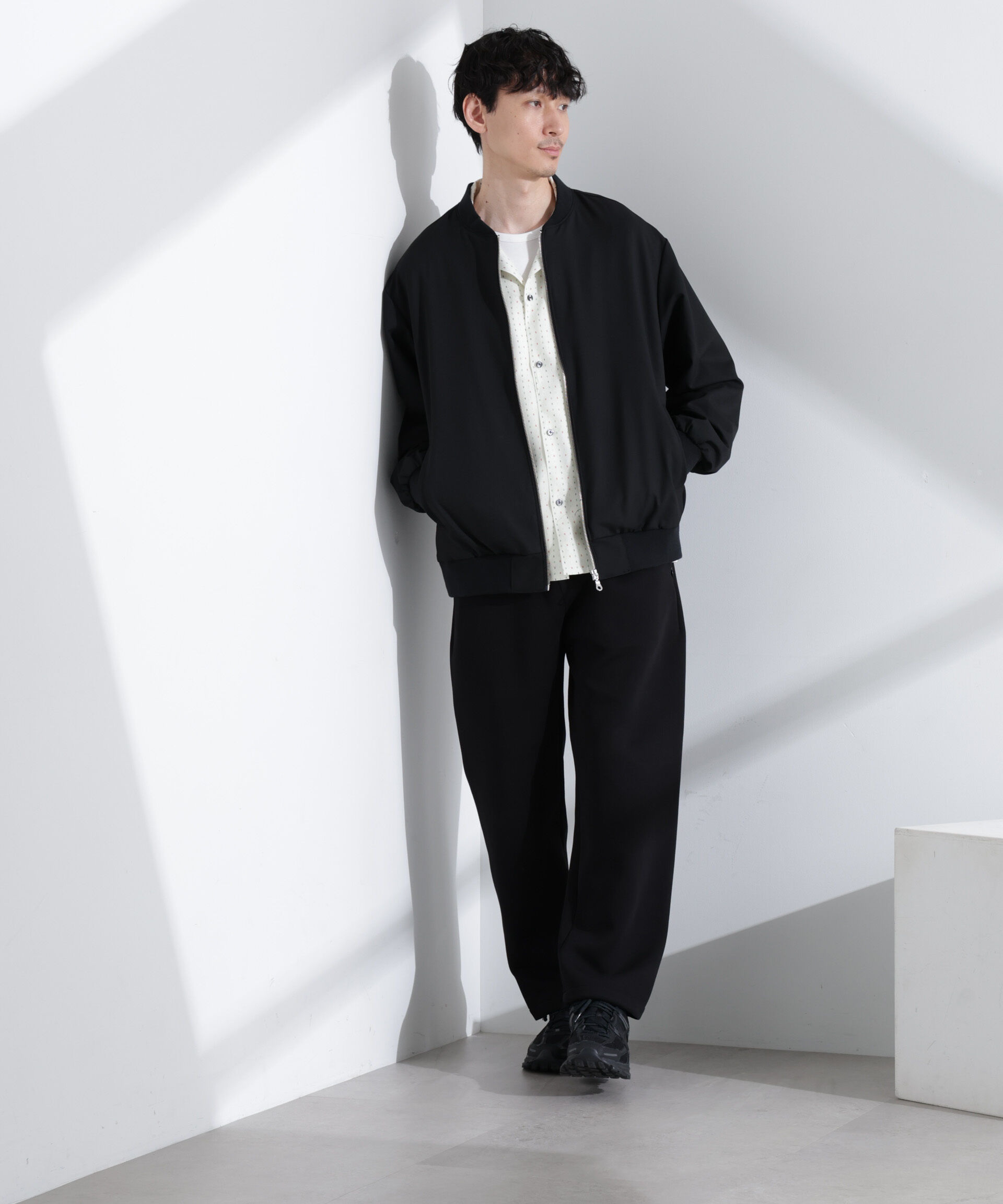 nano･universe「TRインタックMA-1」|ブルゾン・スタジャン|