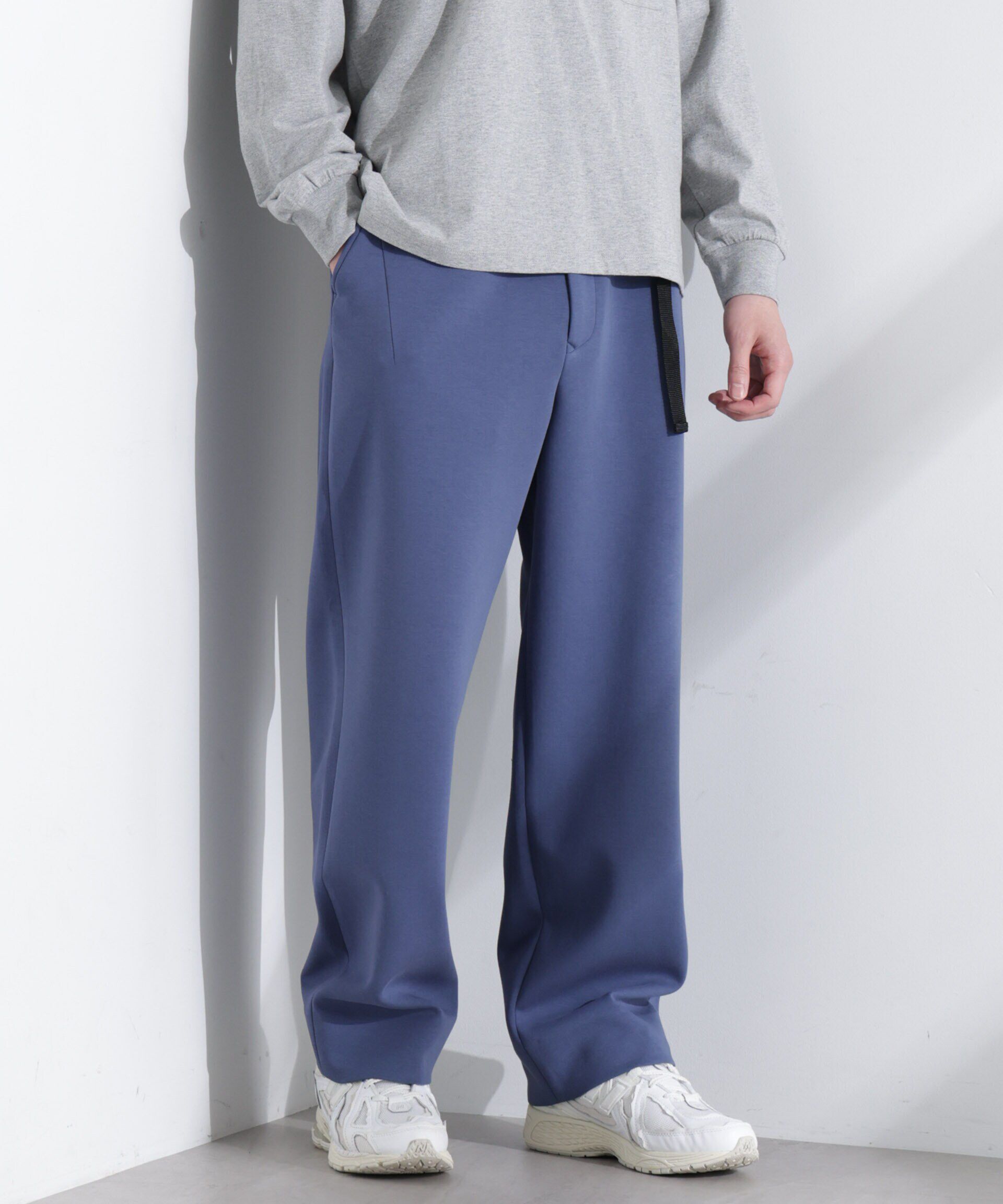 nano･universe「「NJ/CLUB」 ストレッチポンチテーパードパンツ」|チノ|