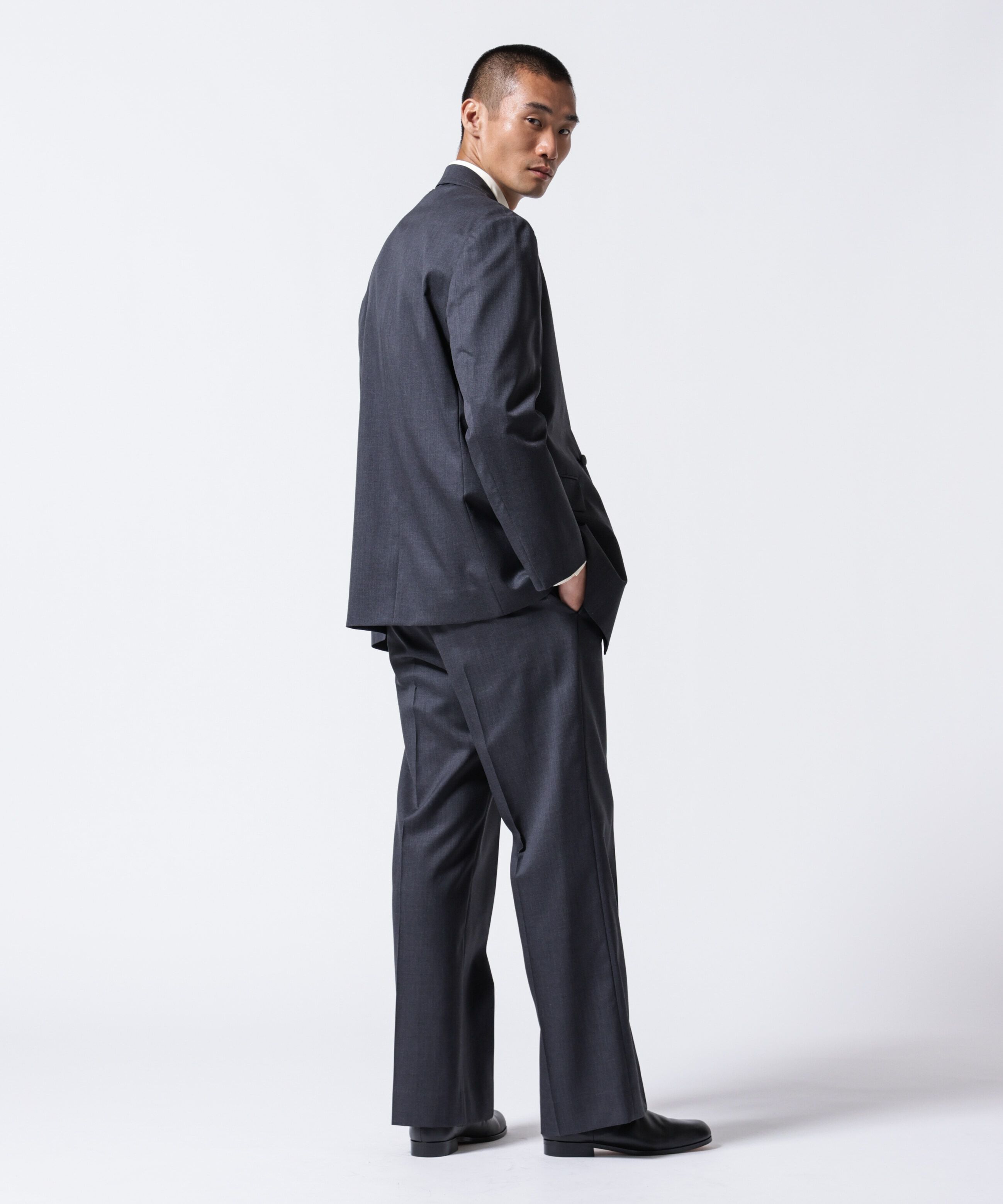 nano･universe「「ASSEMBLANC」VIST Gabardine オーバージャケット」|テーラードジャケット|