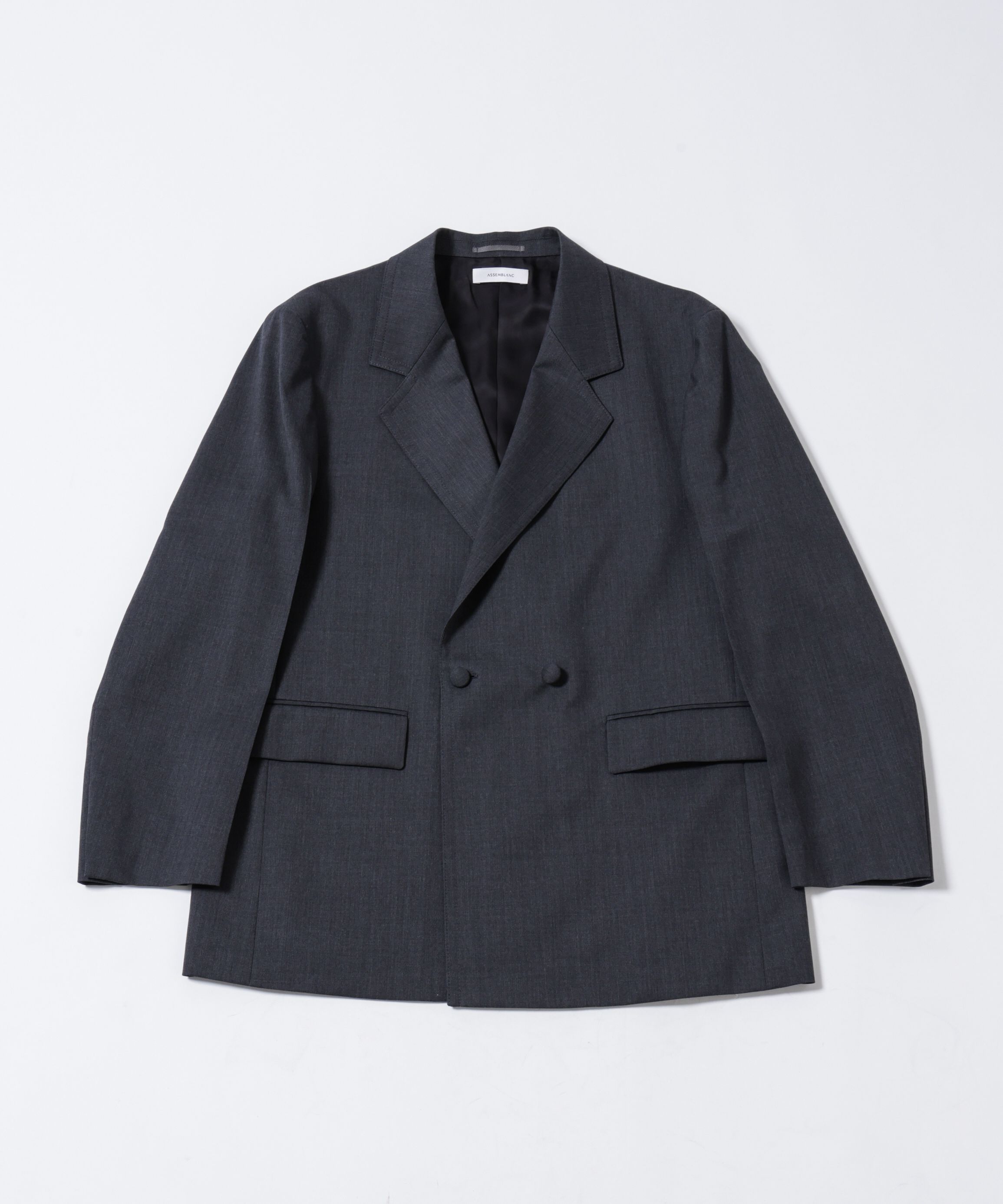 nano･universe「「ASSEMBLANC」VIST Gabardine オーバージャケット」|テーラードジャケット|