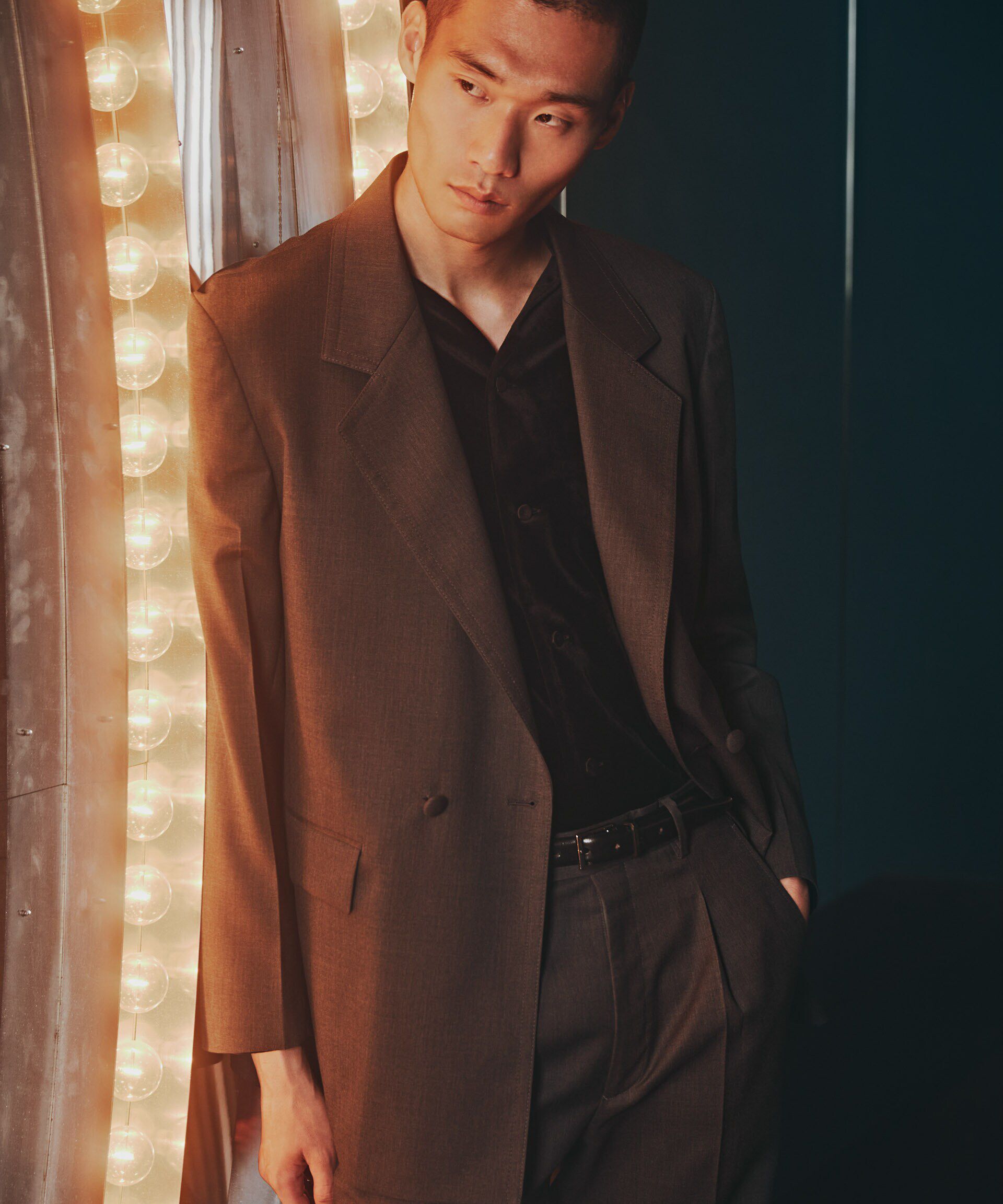 nano･universe「「ASSEMBLANC」VIST Gabardine オーバージャケット」|テーラードジャケット|