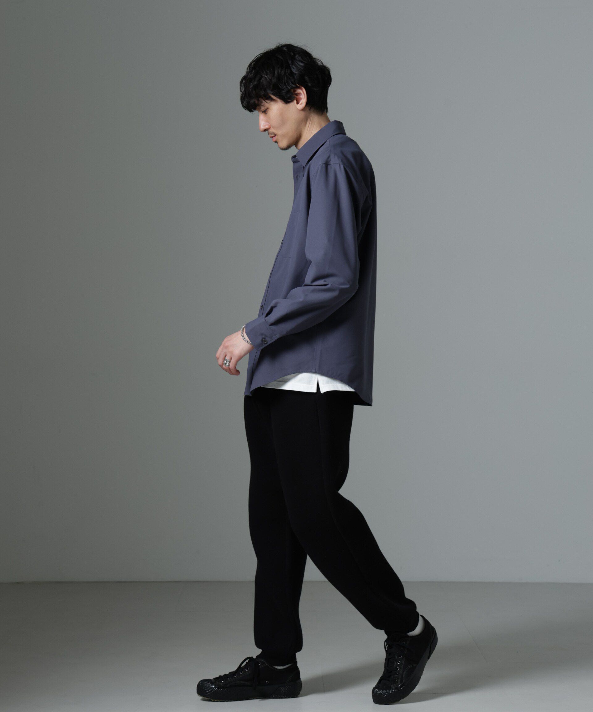 nano･universe「ダブルニットコジートレーナーパンツ」|ニット・セーター|