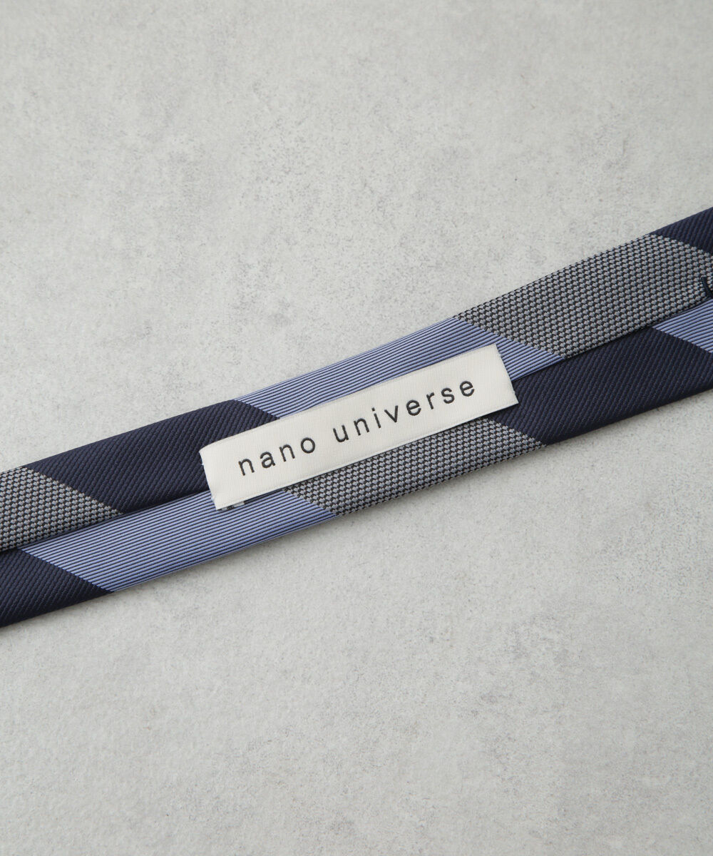 nano･universe「京都ウォッシャブルストライプネクタイ 1」|ネクタイ・蝶ネクタイ|