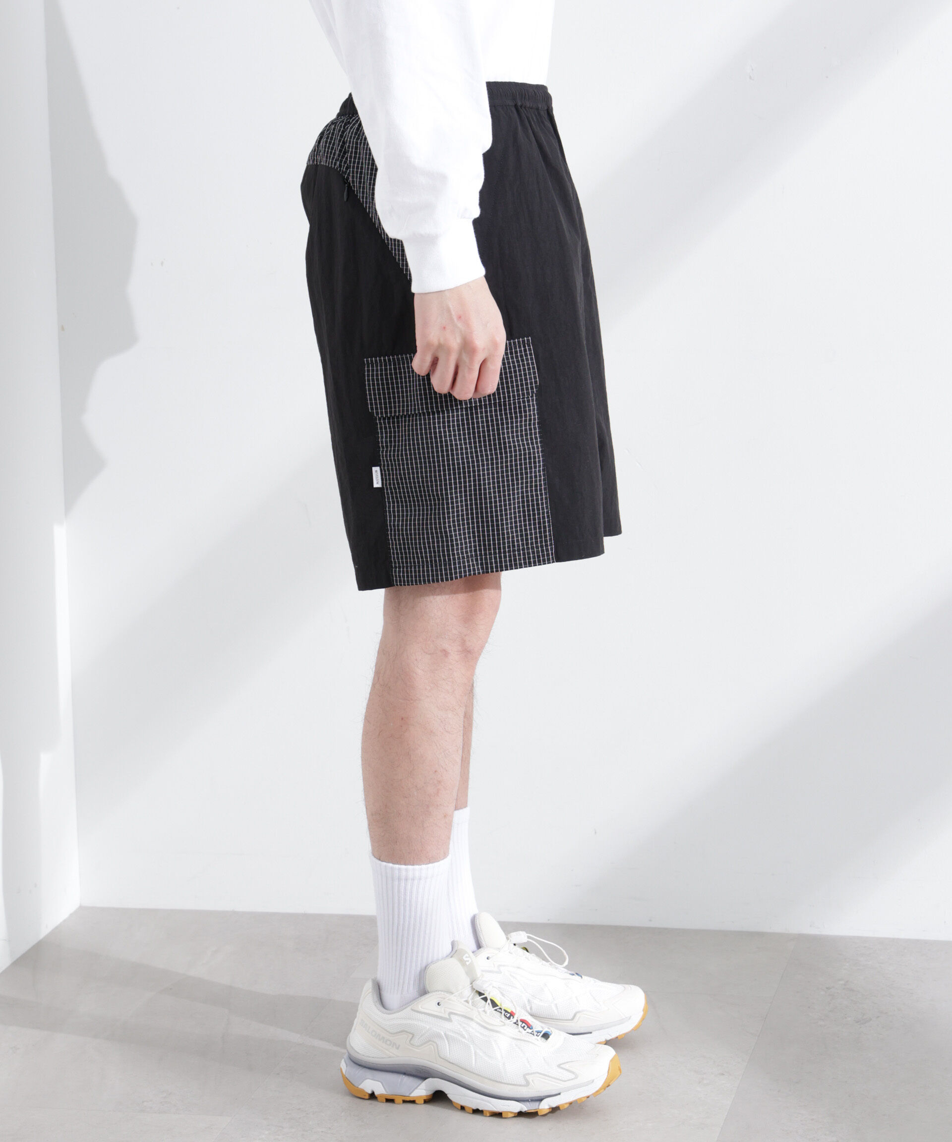 nano･universe「「NJ/CLUB」 リップストップショーツ」|チノ|