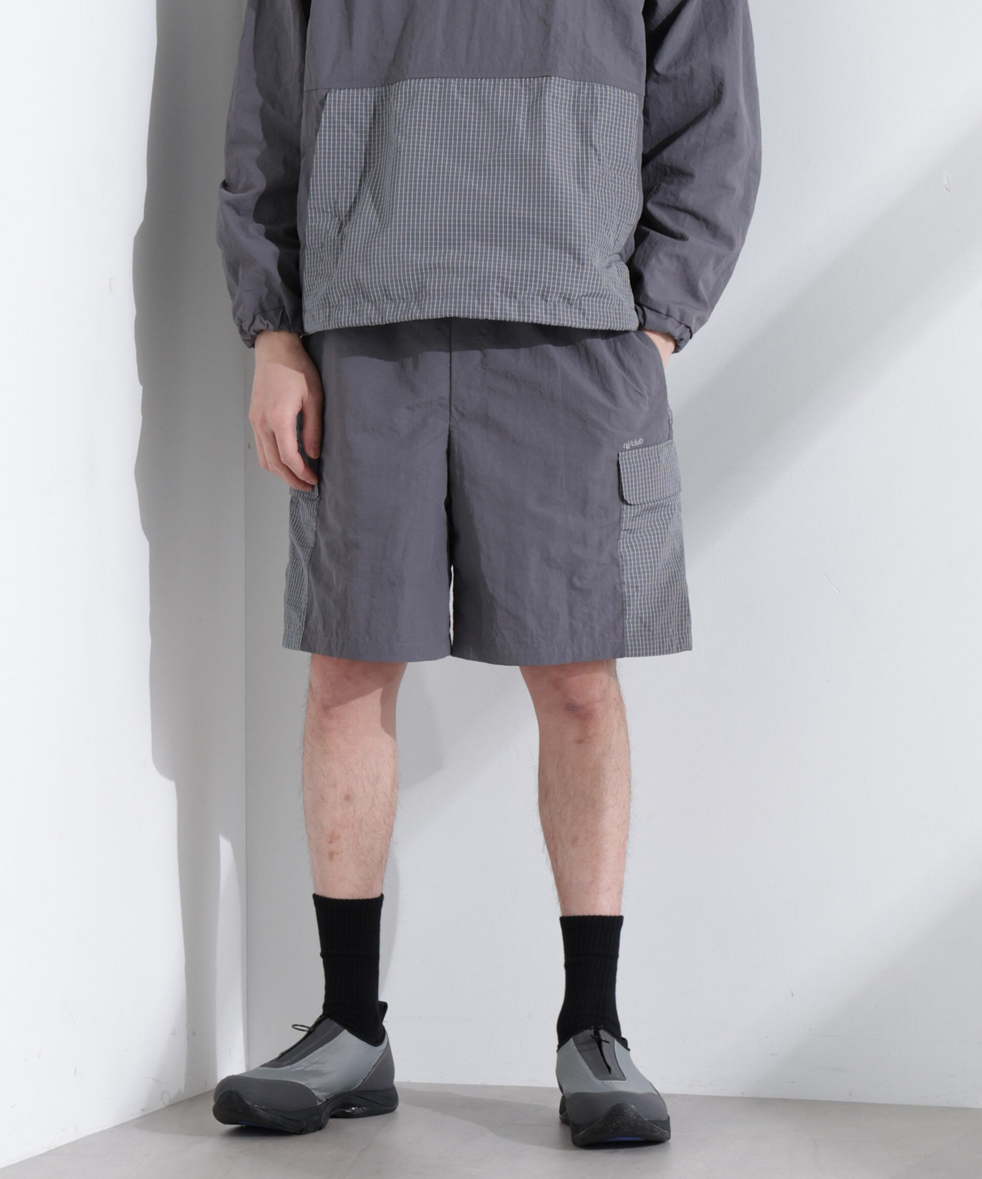 nano･universe「「NJ/CLUB」 リップストップショーツ」|チノ|