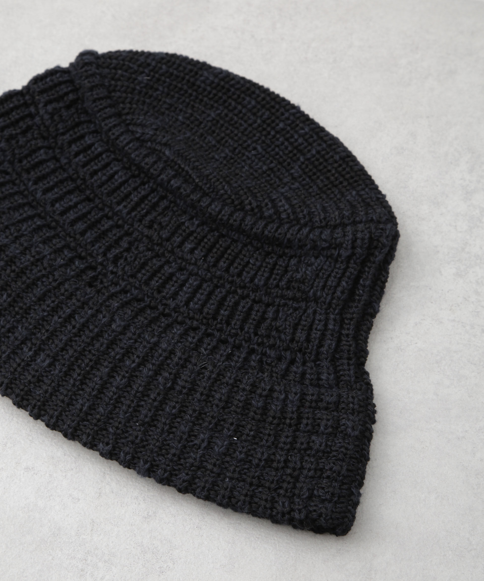 nano･universe「RACAL/別注 Mesh Line Knit Bucket Hat」|キャップ・キャスケット|