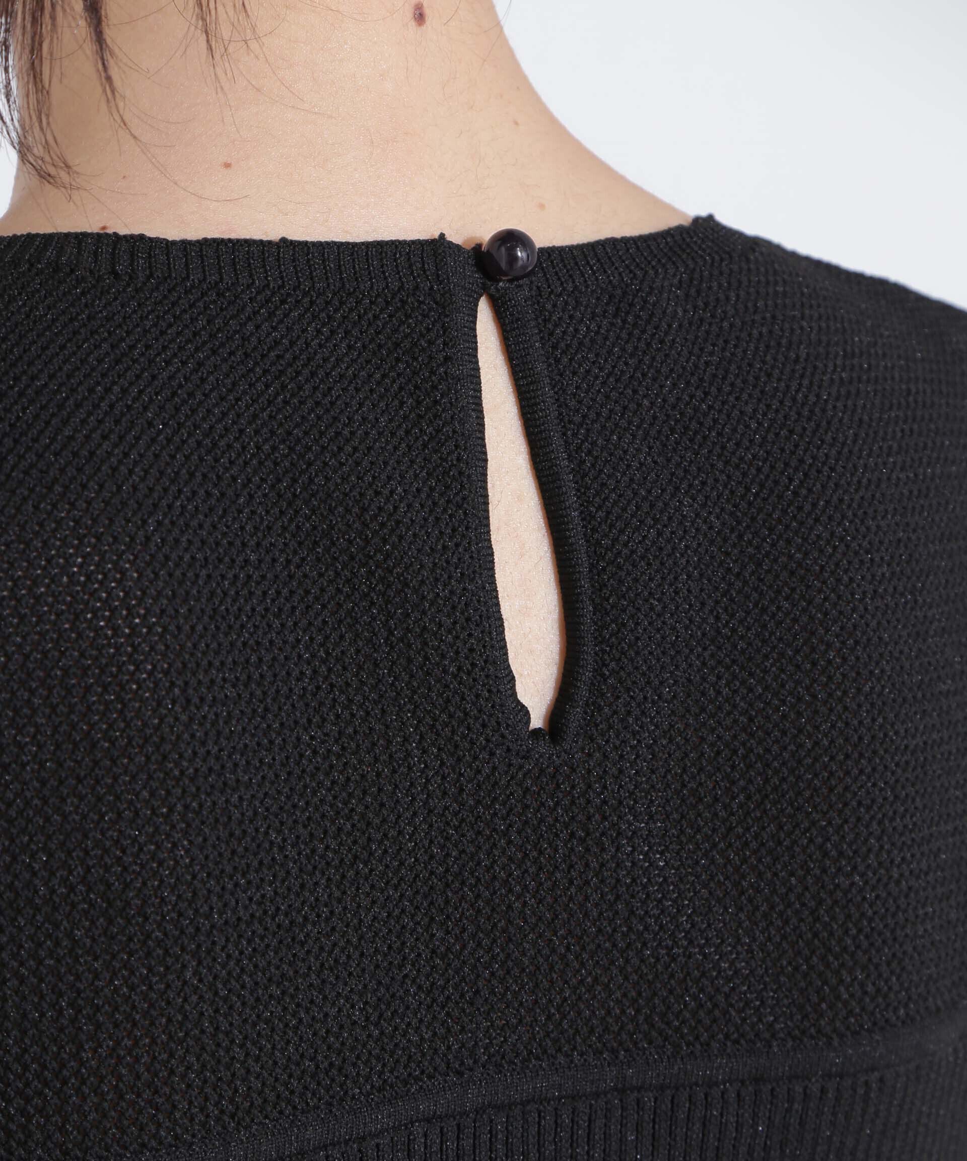 nano･universe「スカラップデザインニットトップス」|ニット・セーター|