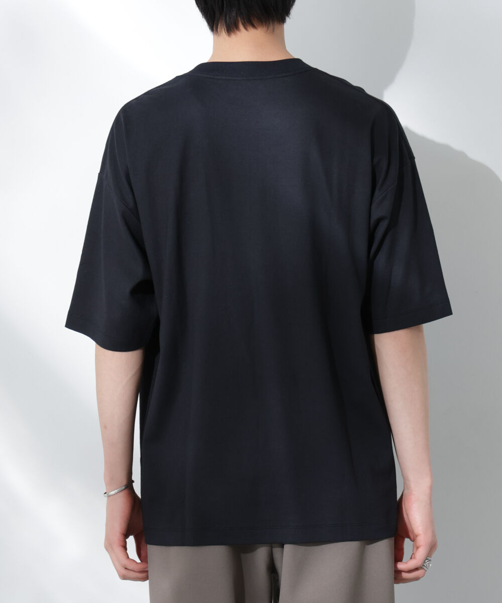 nano･universe「Anti Soaked(R)  汗染み防止 クルーネック ビッグシルエットTシャツ」|Tシャツ・カットソー|