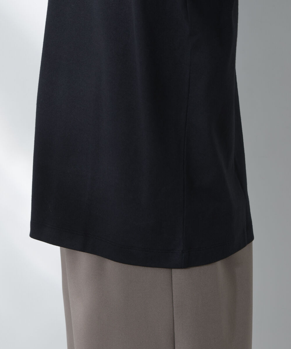 nano･universe「Anti Soaked(R)  汗染み防止 クルーネック ビッグシルエットTシャツ」|Tシャツ・カットソー|