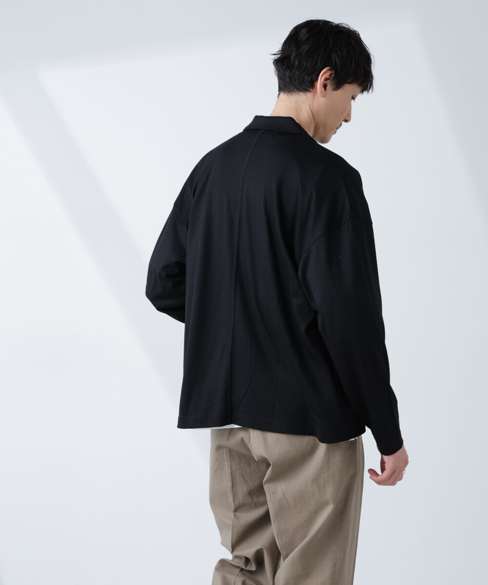 nano･universe「「ALL-DAYS COMFORT 100% WOOL」 シャツカーディガン」|Tシャツ・カットソー|