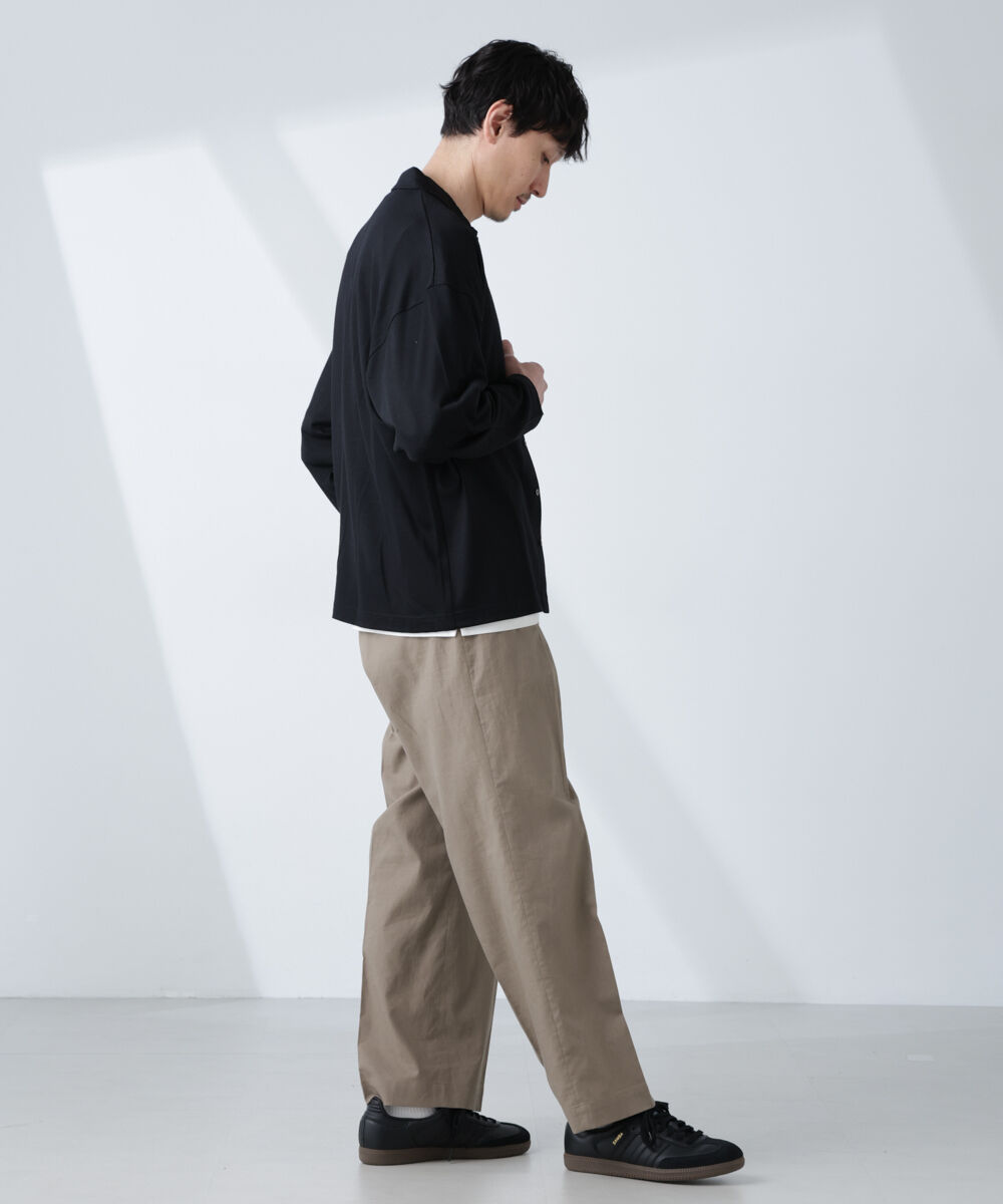 nano･universe「「ALL-DAYS COMFORT 100% WOOL」 シャツカーディガン」|Tシャツ・カットソー|