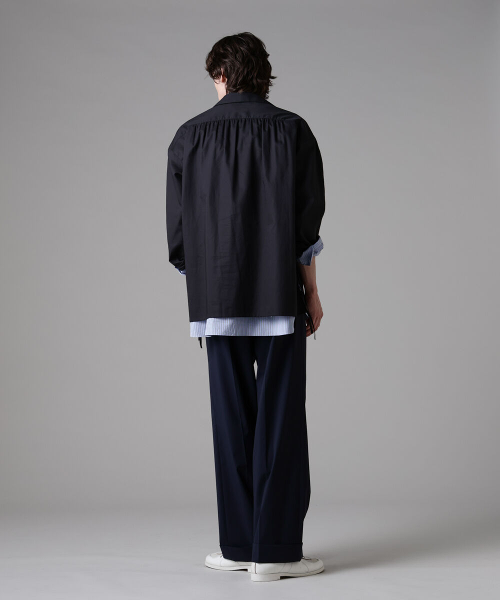 nano･universe「「ASSEMBLANC」ウォッシャブルW/T1タックイージースラックス」|チノ|