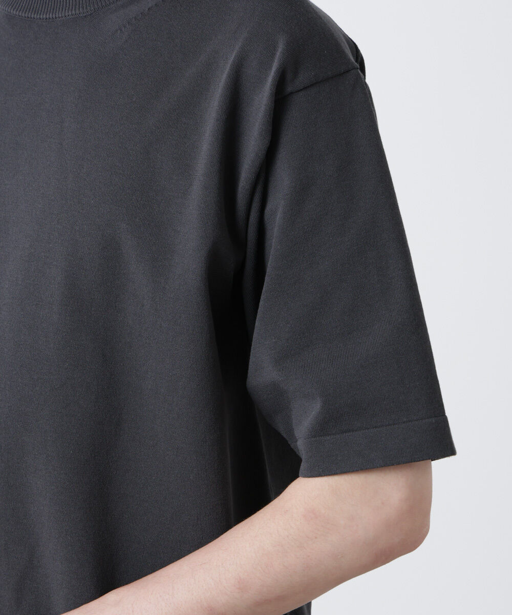  「コットン/ソロナ プレーティングクルーネック 半袖TEE」|Tシャツ・カットソー|