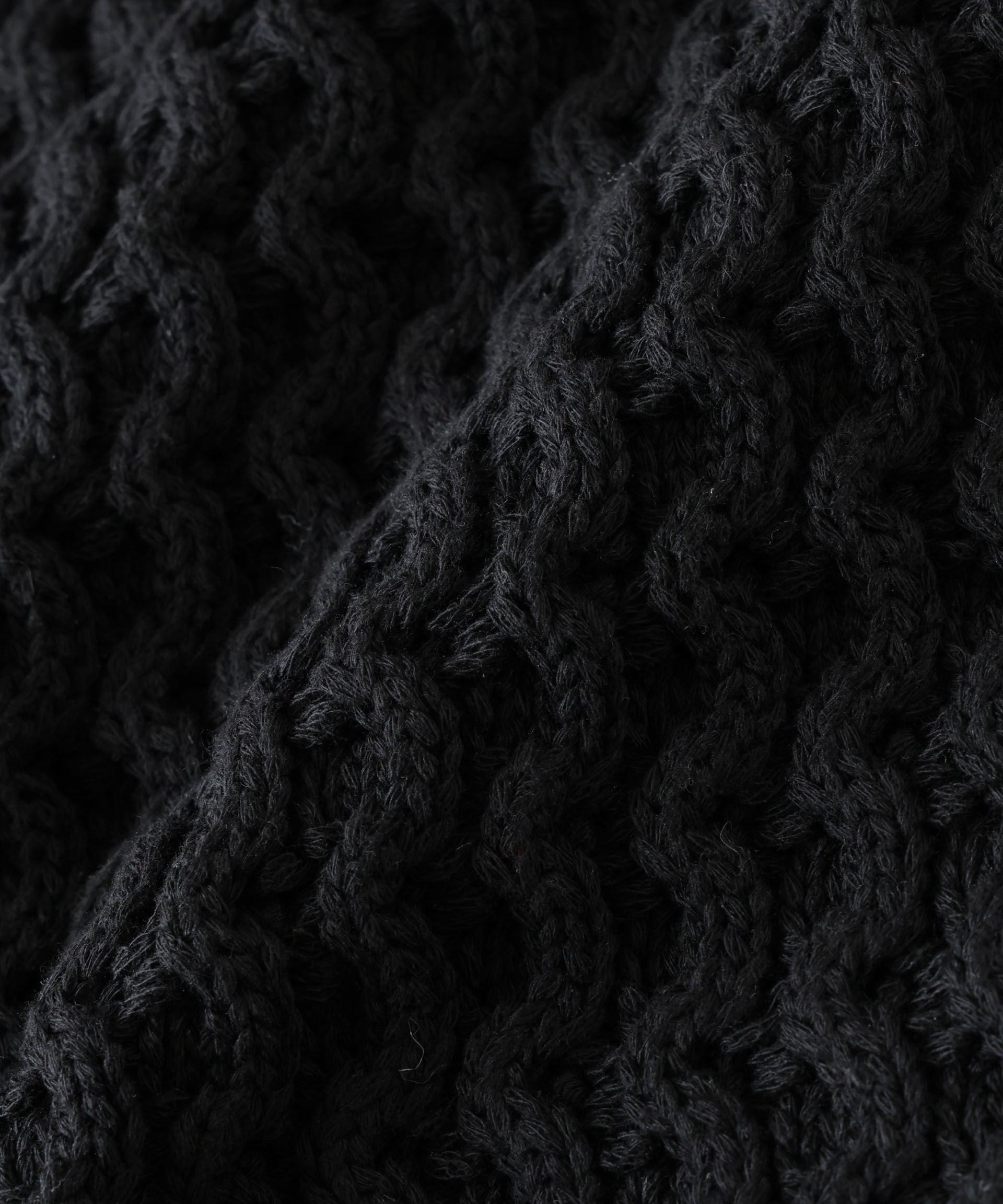 nano･universe「ヴァーグケーブルラグランニット」|ニット・セーター|