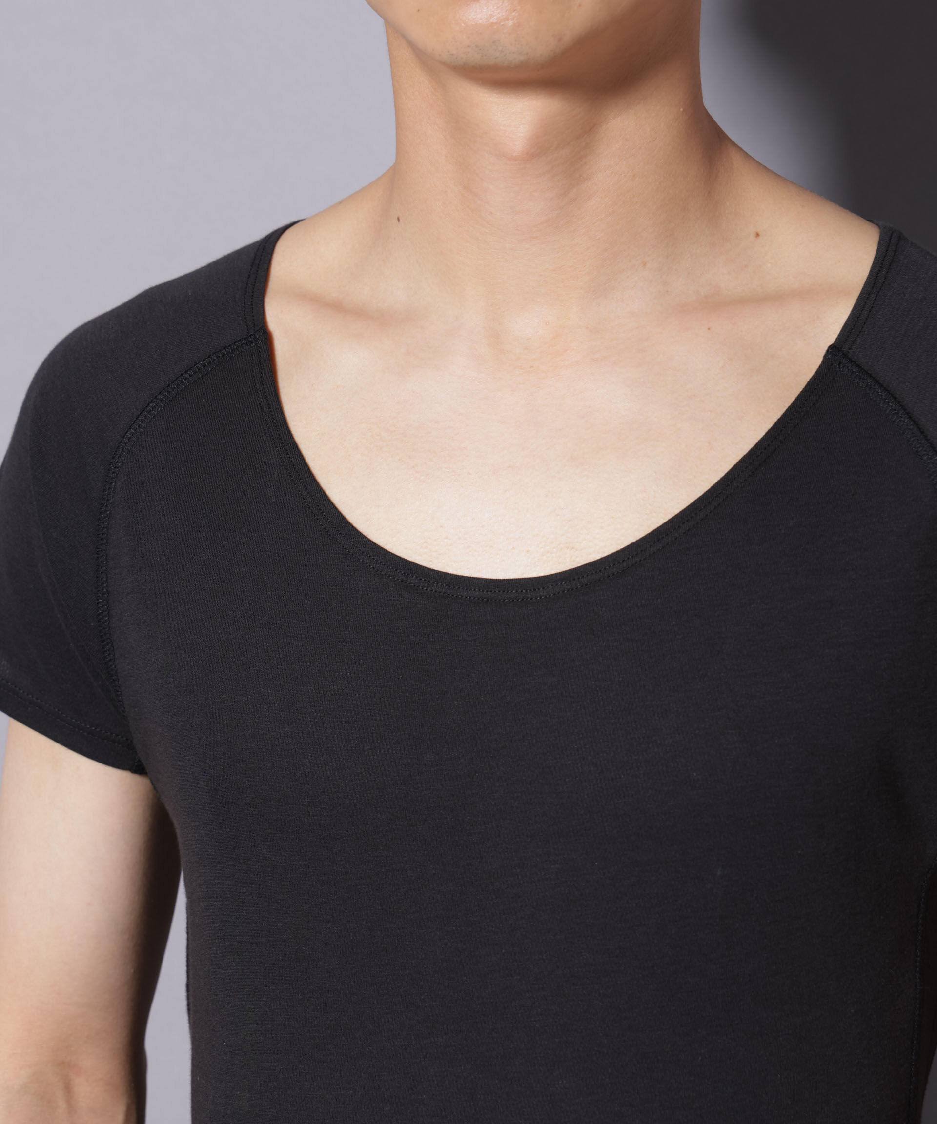 nano･universe「Anti Soaked(R)  Plus インナーTシャツ 半袖」|Tシャツ・カットソー|