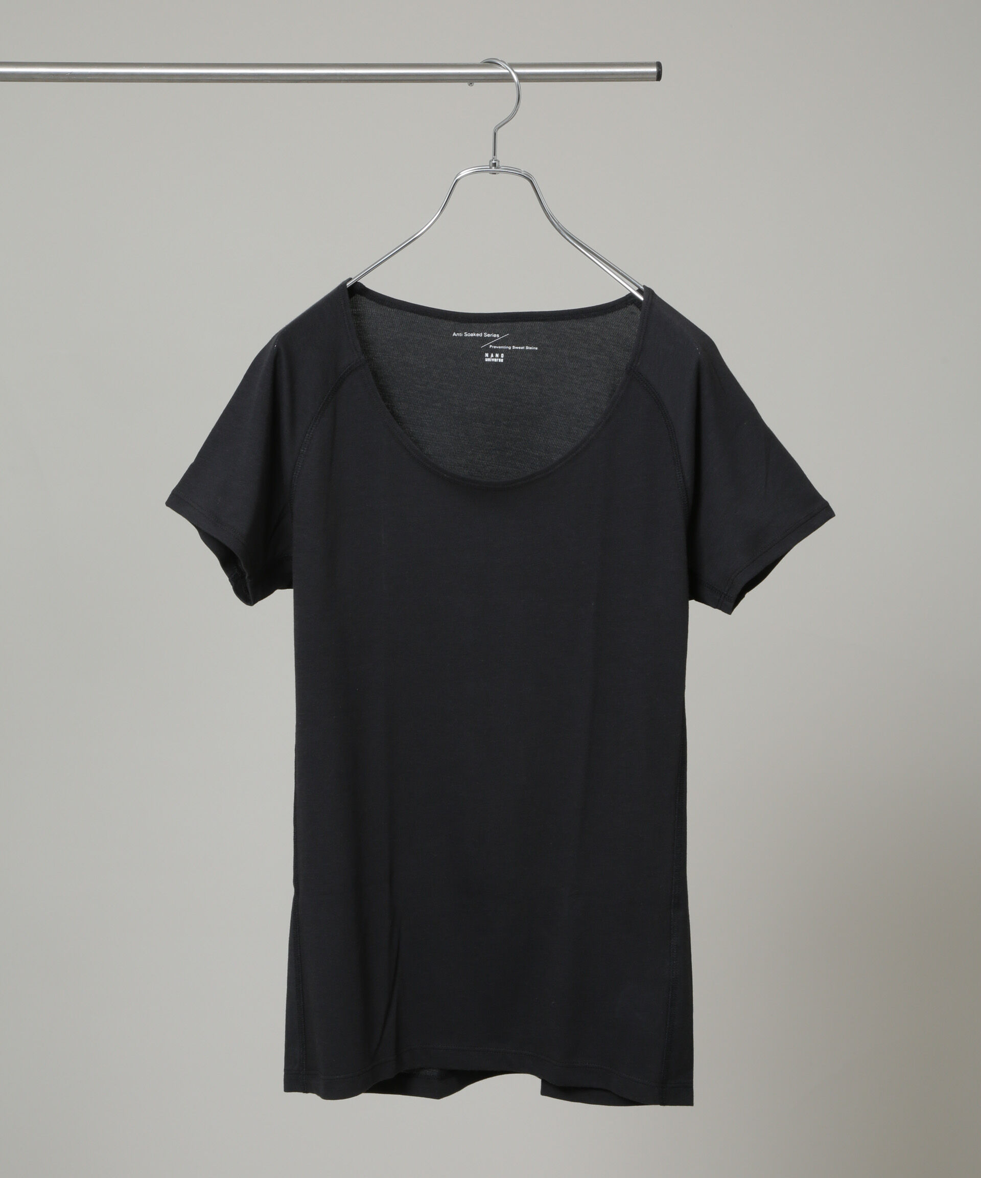nano･universe「Anti Soaked(R)  Plus インナーTシャツ 半袖」|Tシャツ・カットソー|