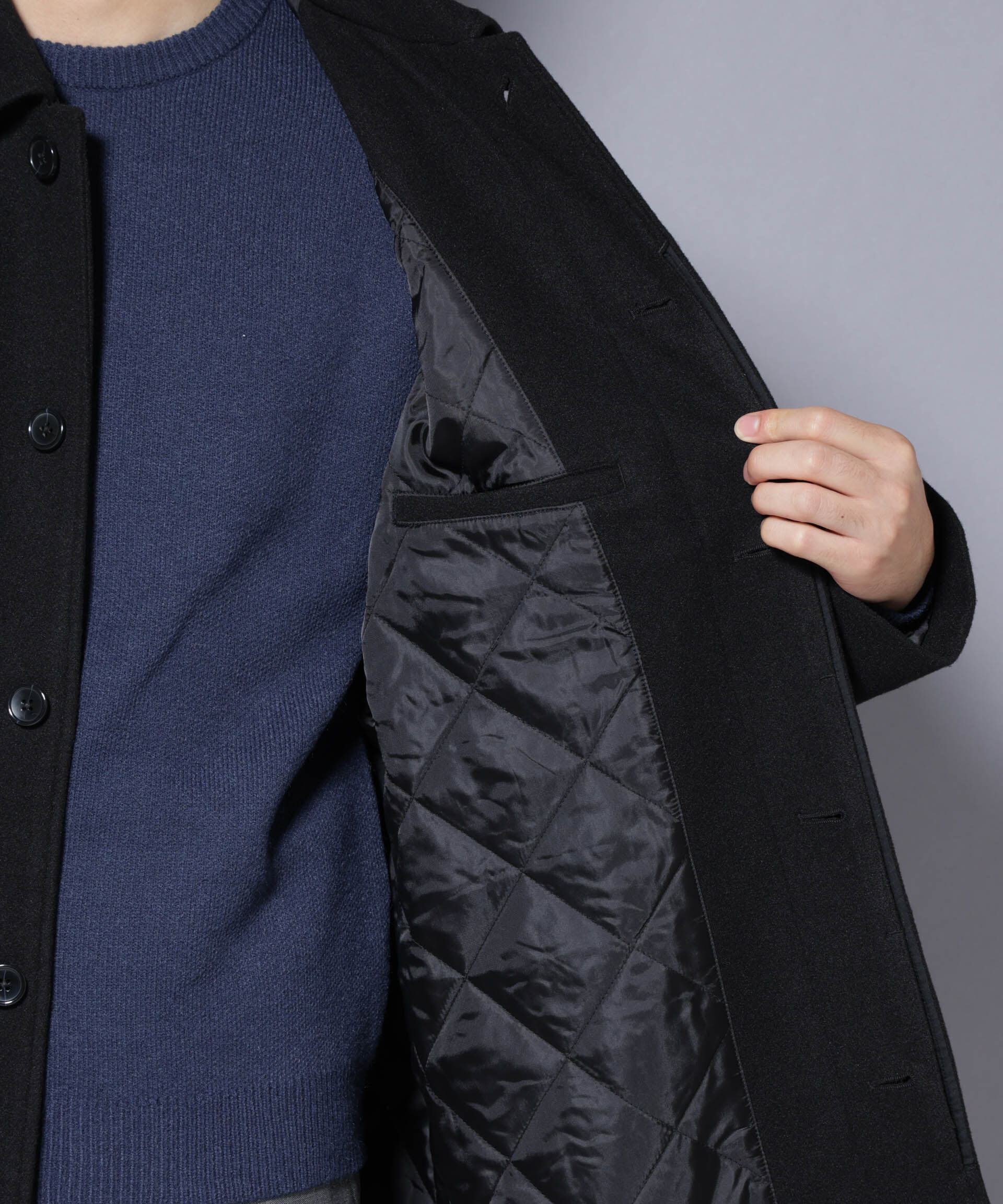 nano･universe「テックメルトンステンカラーコート」|その他|