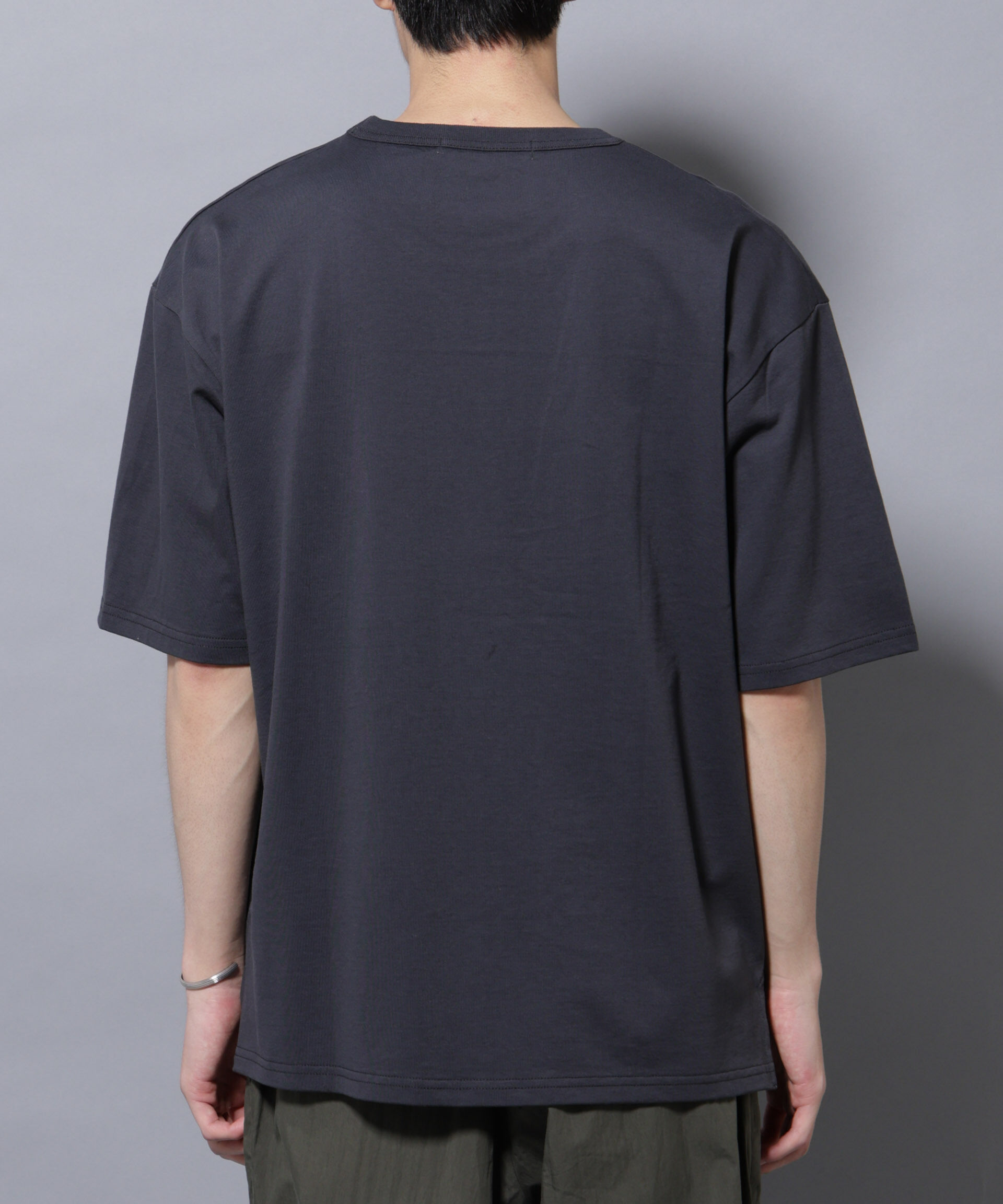 nano･universe「リラックスフットボールＴシャツ 半袖」|Tシャツ・カットソー|