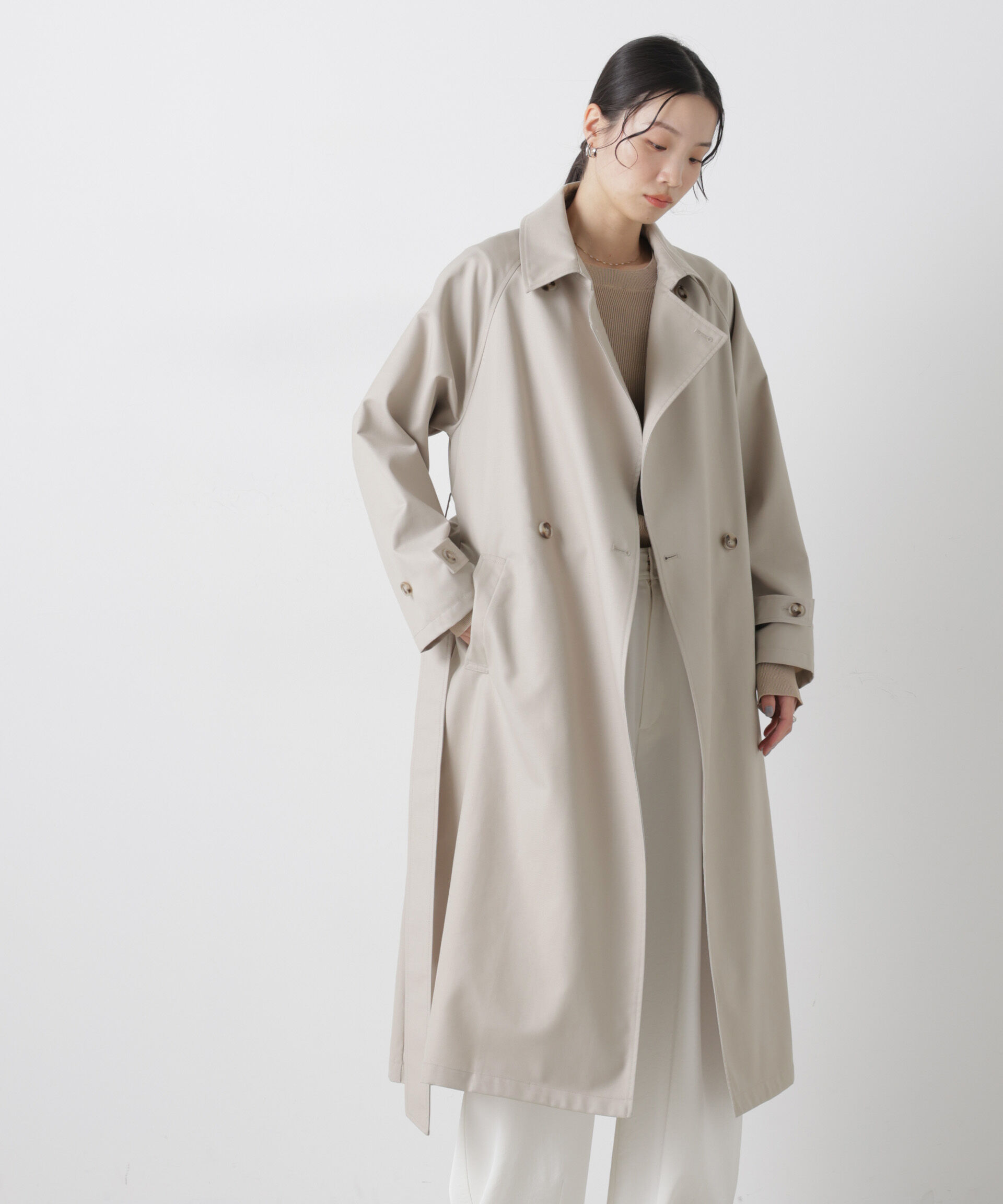 nano･universe「撥水＆花粉ガード トレンチコート」|その他|