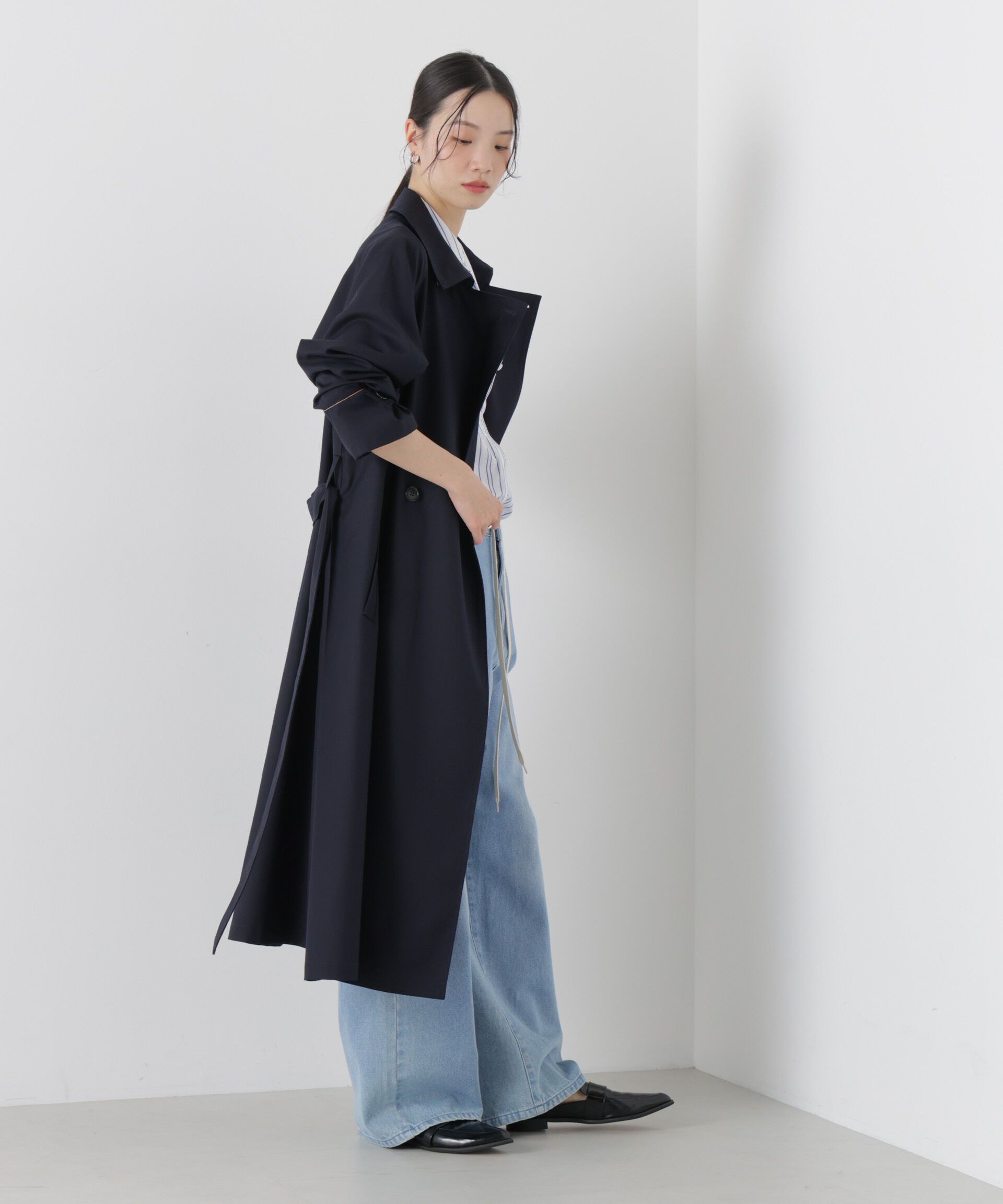 nano･universe「撥水＆花粉ガード トレンチコート」|その他|