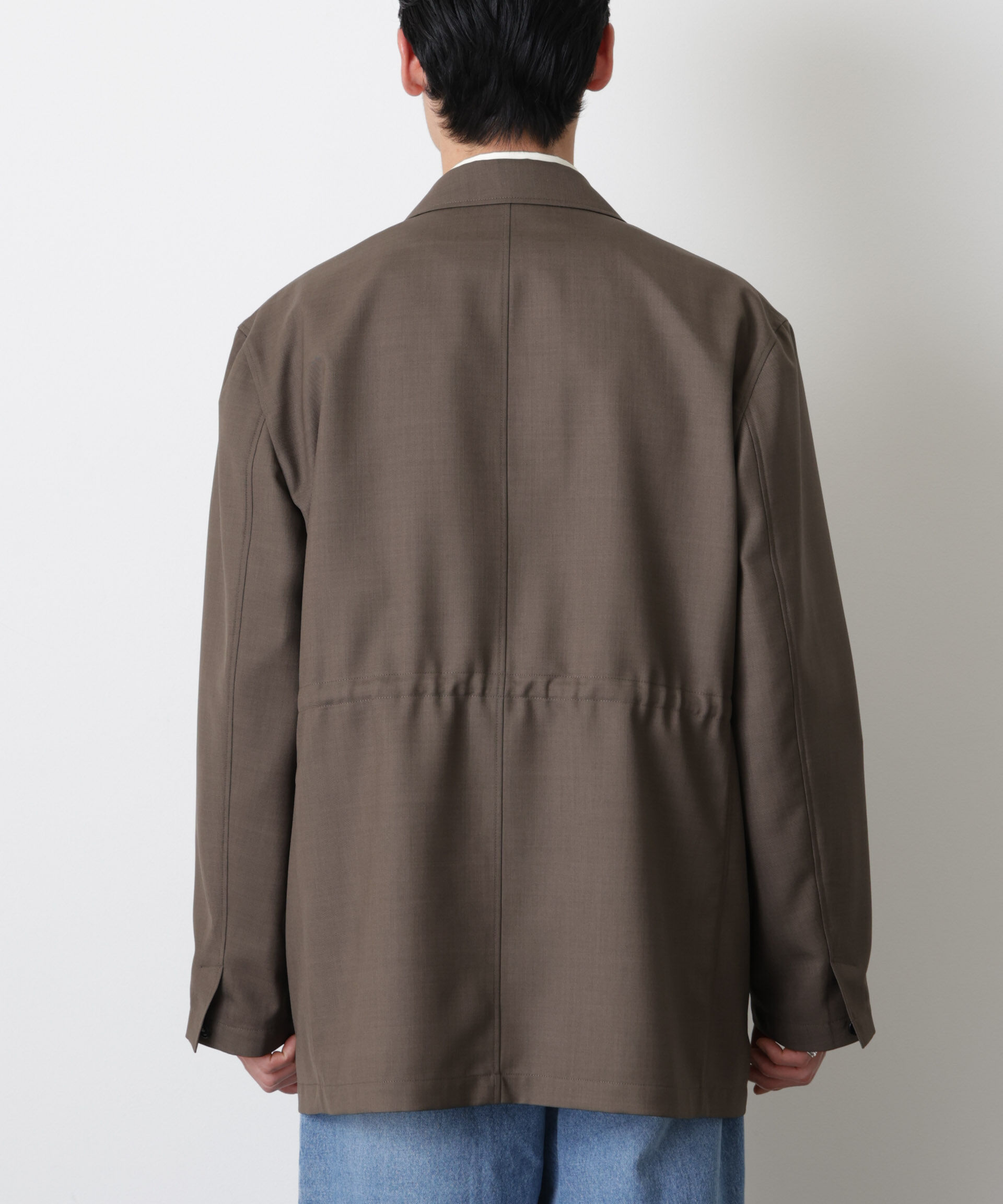 nano･universe「｢Gavante｣ ドライギャバテーラードジャケット」|テーラードジャケット|