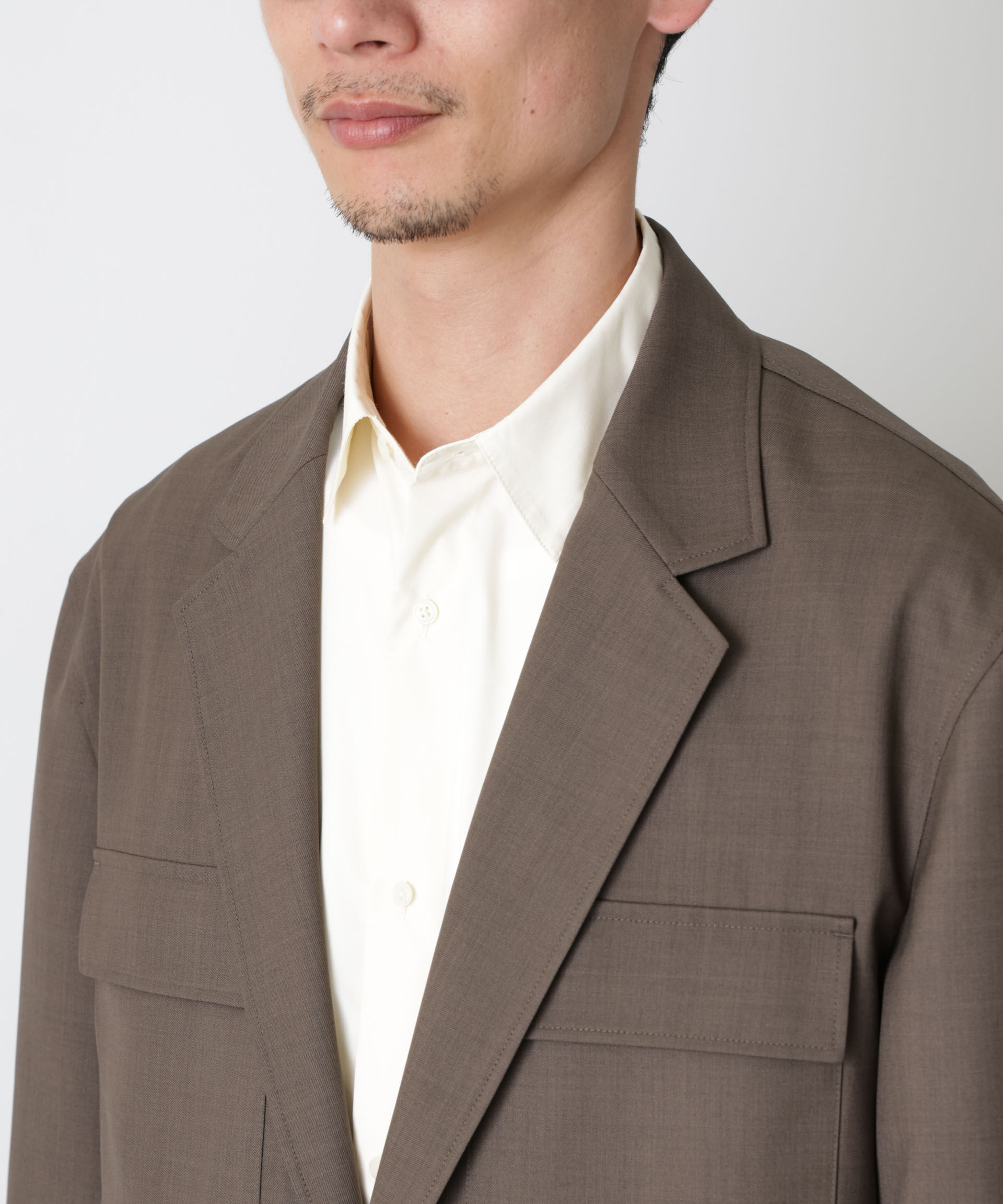 nano･universe「｢Gavante｣ ドライギャバテーラードジャケット」|テーラードジャケット|