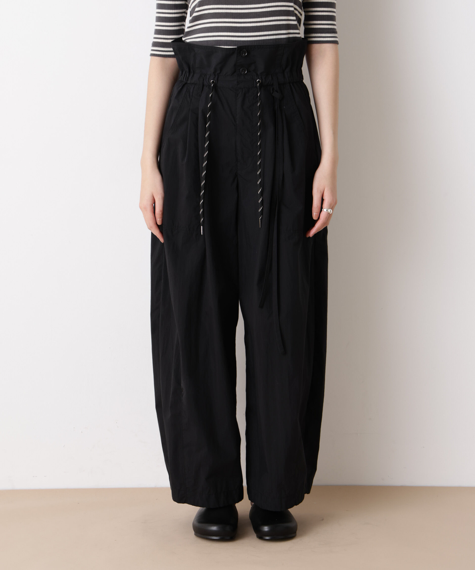 nano･universe「「STEVELOUR」コットンナイロンバルーンパンツ(セットアップ可)」|チノ|