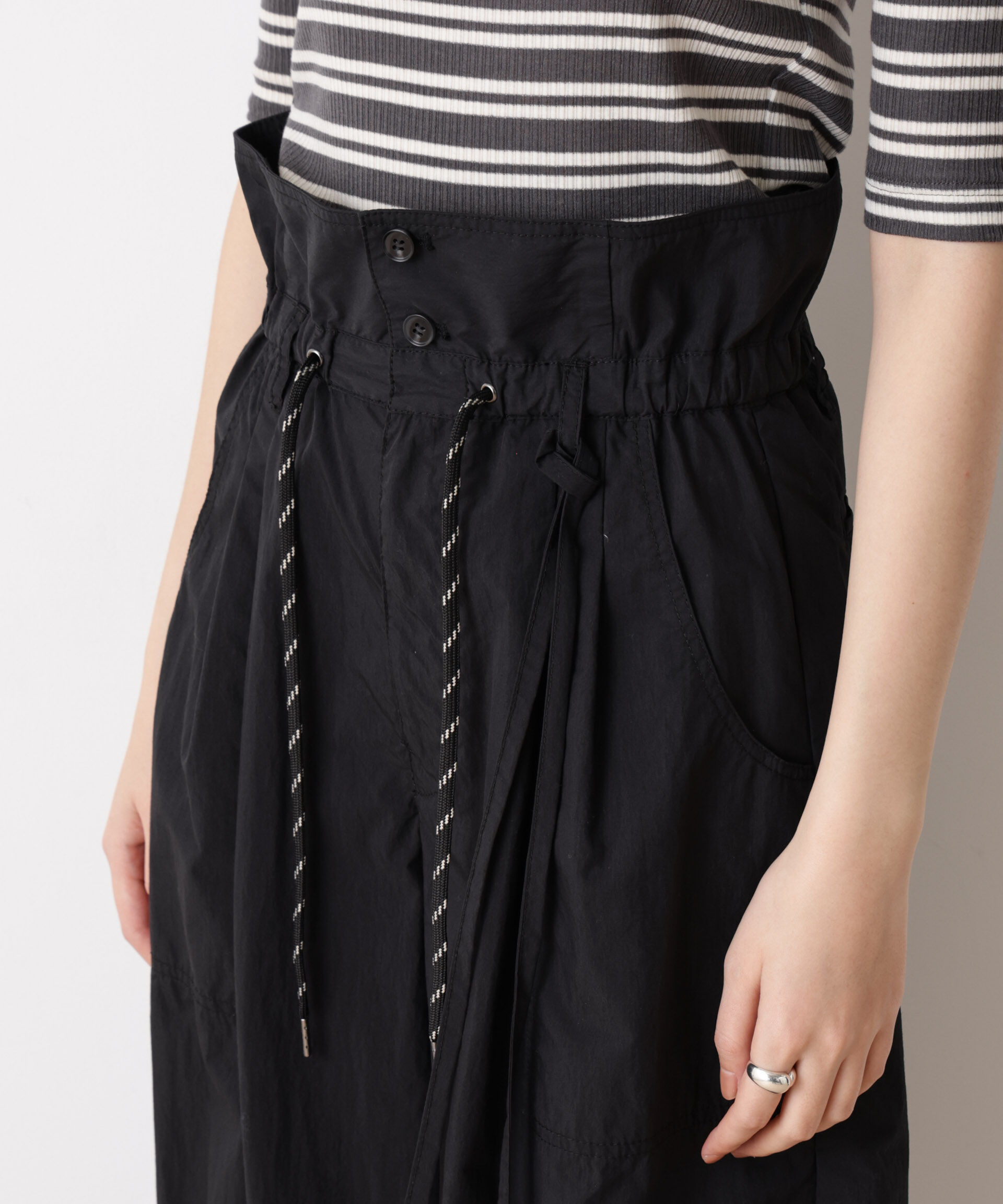 nano･universe「「STEVELOUR」コットンナイロンバルーンパンツ(セットアップ可)」|チノ|