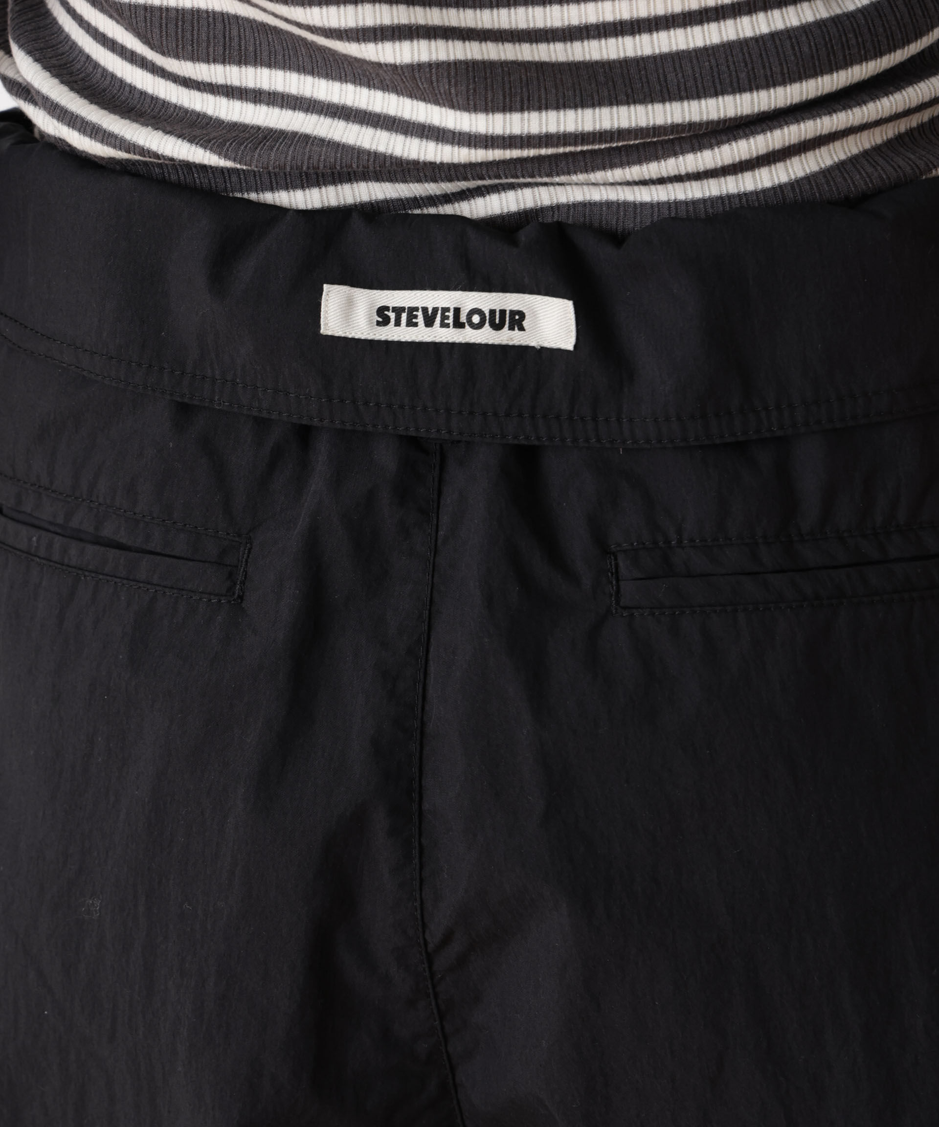 nano･universe「「STEVELOUR」コットンナイロンバルーンパンツ(セットアップ可)」|チノ|