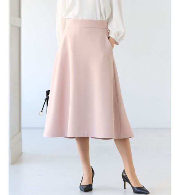 組曲「【KUMIKYOKU NAVY】コンフォータブルドレープ フレアスカート」|スカート|